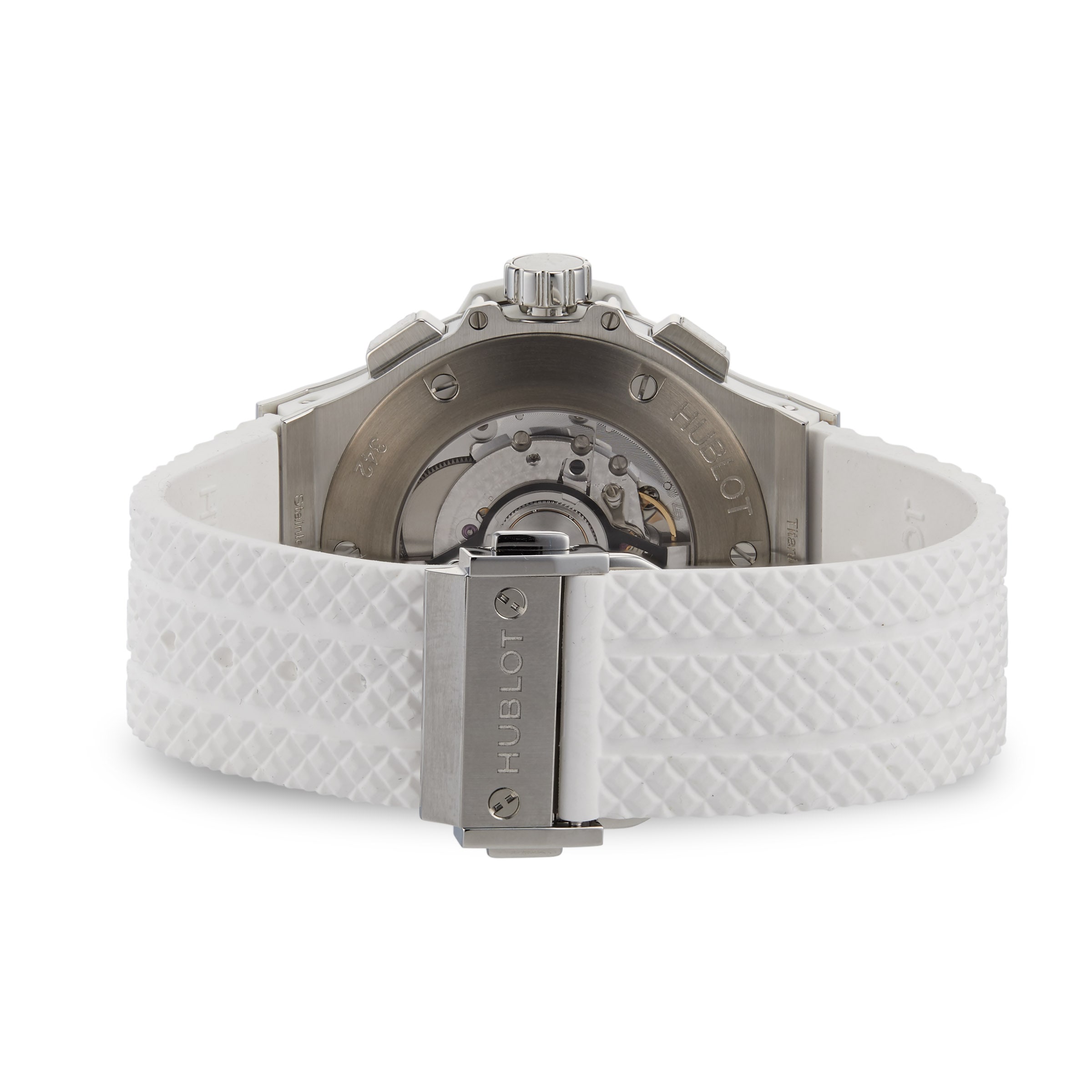 Hublot Big Bang 41mm Stainless Steel Automatic White Dial Replica Watch - Image 3