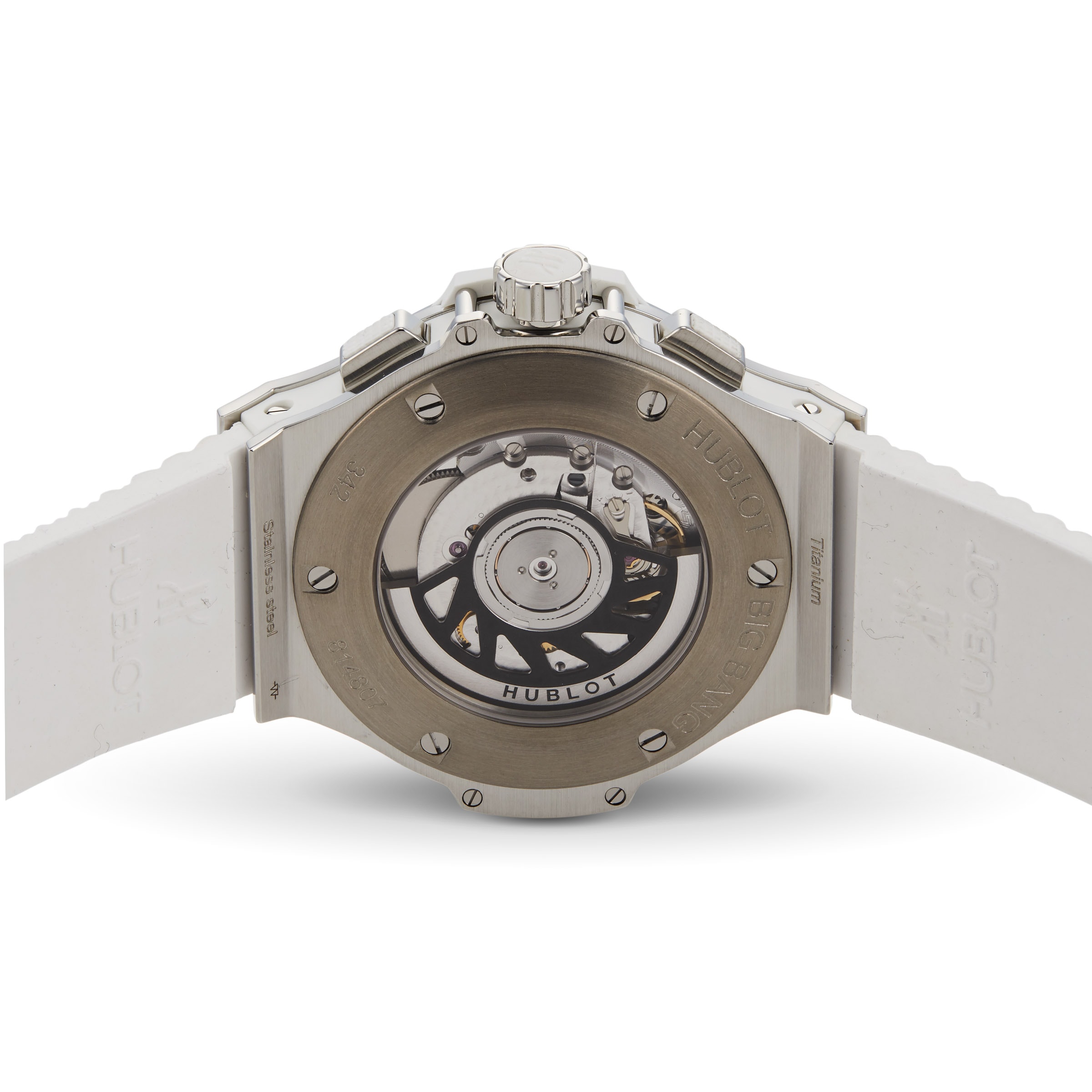 Hublot Big Bang 41mm Stainless Steel Automatic White Dial Replica Watch - Image 4