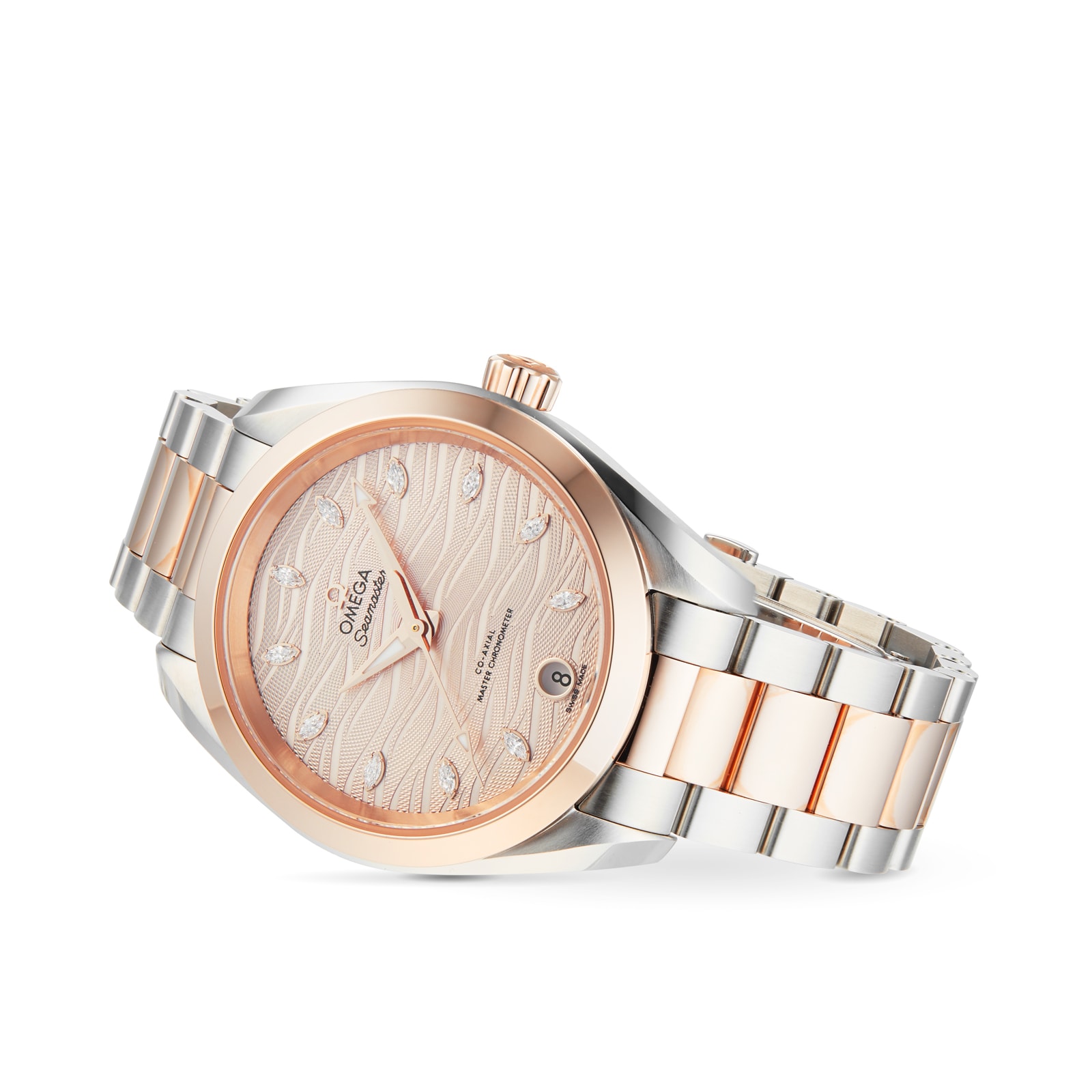 Omega Seamaster Aqua Terra 34mm Automatic | Ladies Diamond Watch | 150m Water Resistant - Image 4