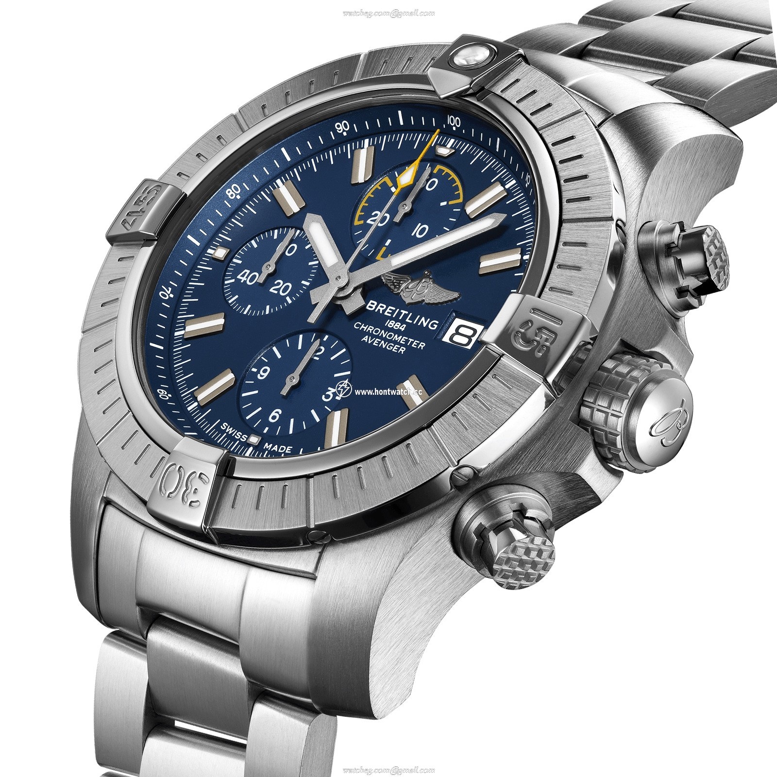 Breitling Avenger A13317101C1A1 - 45mm Stainless Steel Automatic Blue Watch - Image 2
