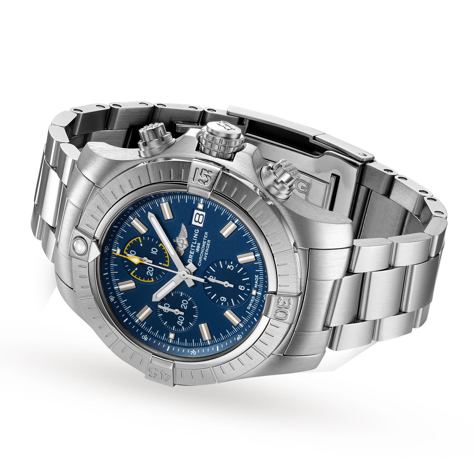 Breitling Avenger A13317101C1A1 - 45mm Stainless Steel Automatic Blue Watch - Image 3