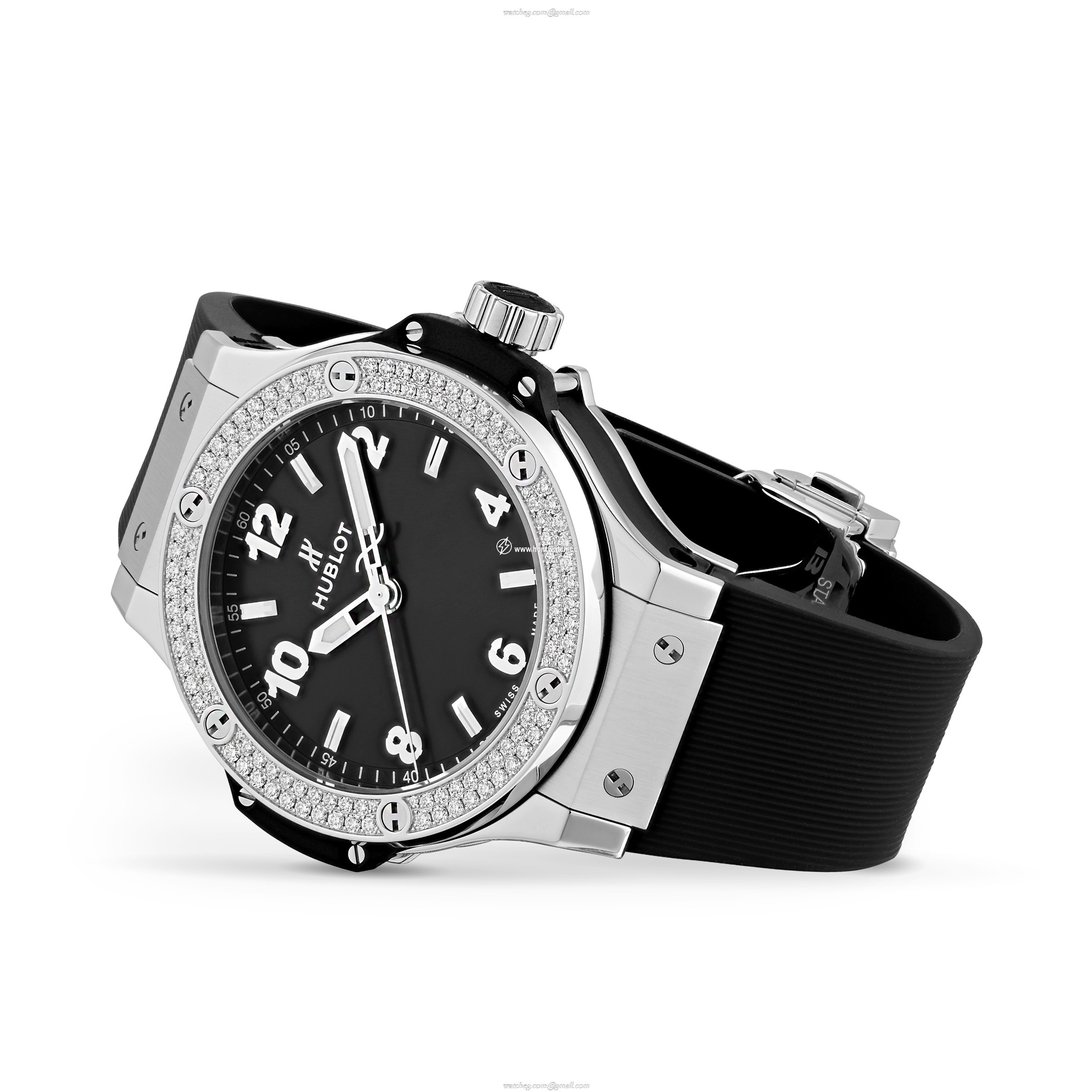 Hublot Big Bang 361.SX.1270.RX.1104 | 38mm Steel & Diamond Bezel | Quartz - Image 2