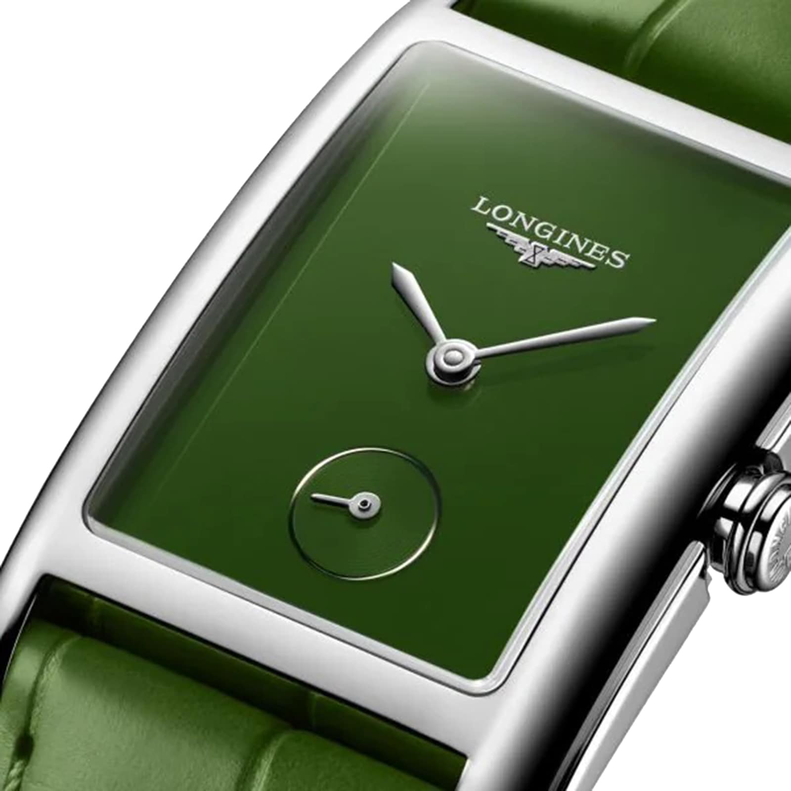 Longines Dolce Vita L55124602 | Green Dial | Stainless Steel & Leather - Image 3