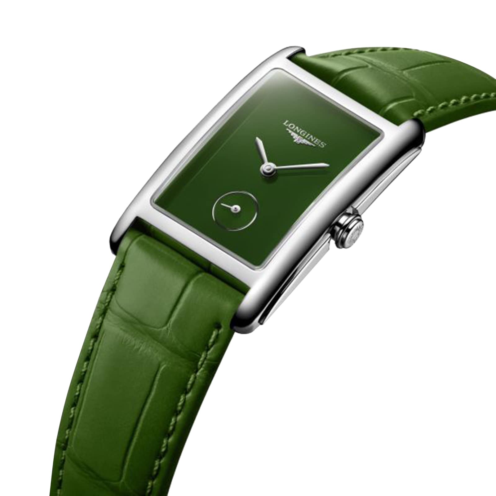 Longines Dolce Vita L55124602 | Green Dial | Stainless Steel & Leather - Image 4