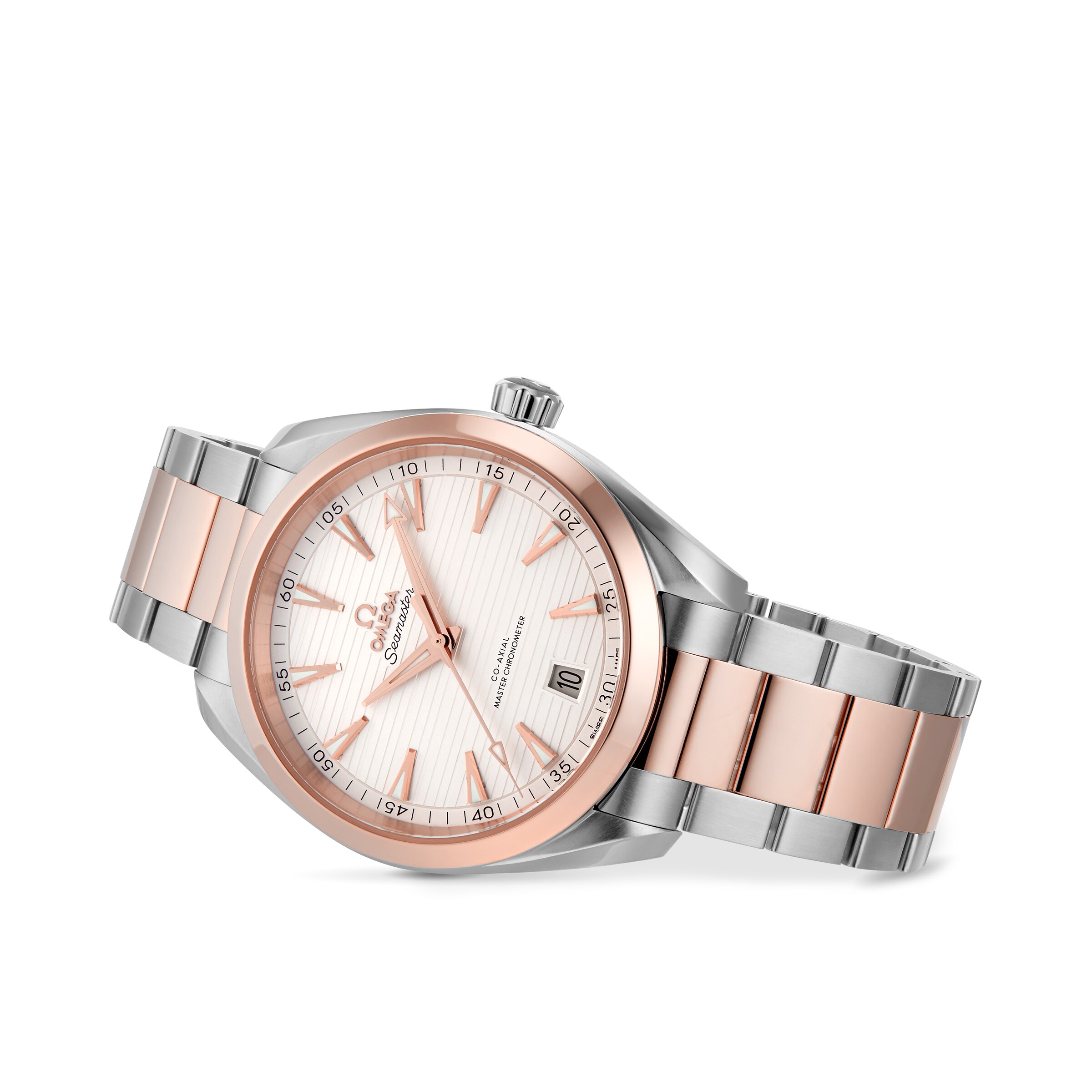 Omega Seamaster Aqua Terra Automatic - 41mm Silver Dial - Stainless Steel & Rose Gold - Image 3