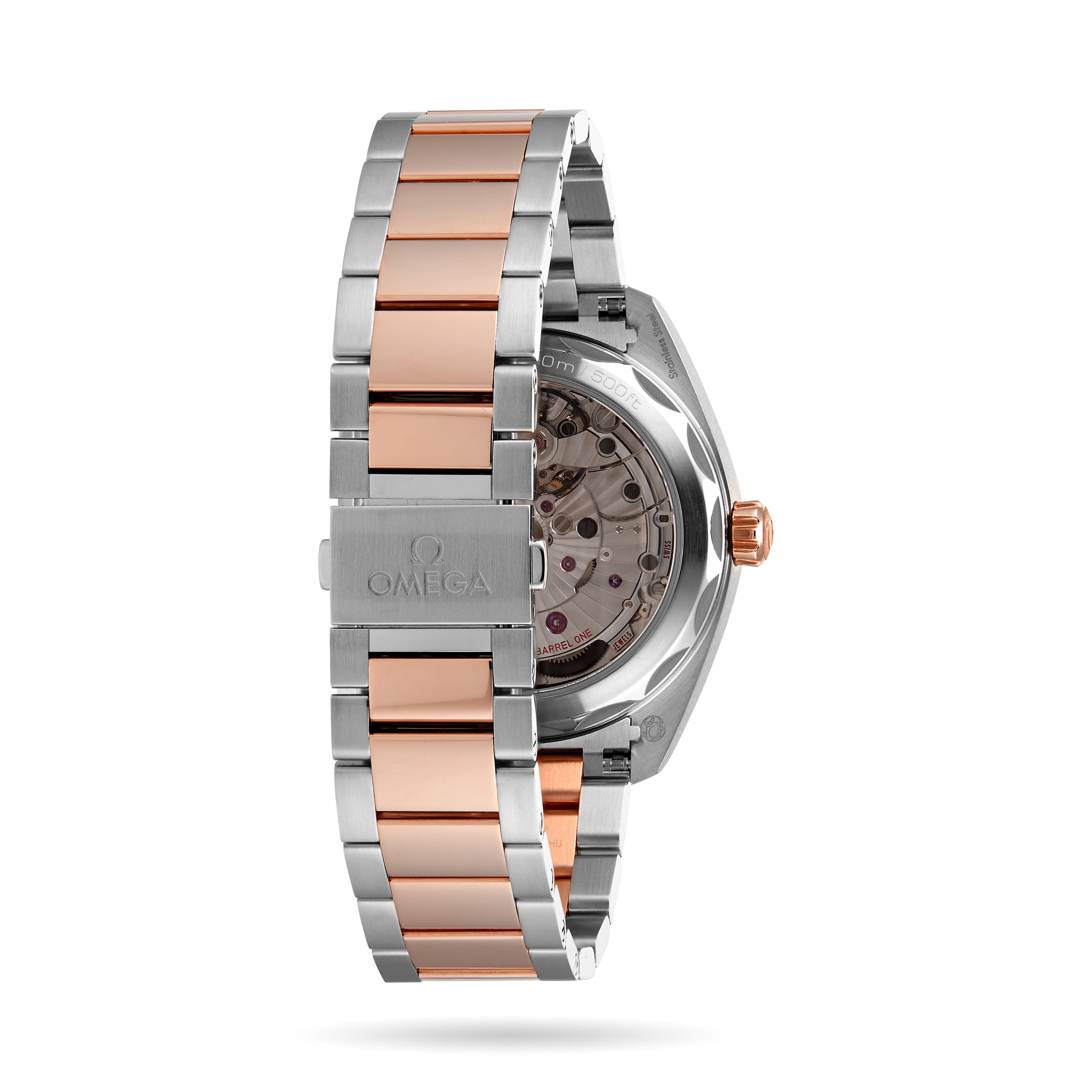 Omega Seamaster Aqua Terra Automatic - 41mm Silver Dial - Stainless Steel & Rose Gold - Image 4