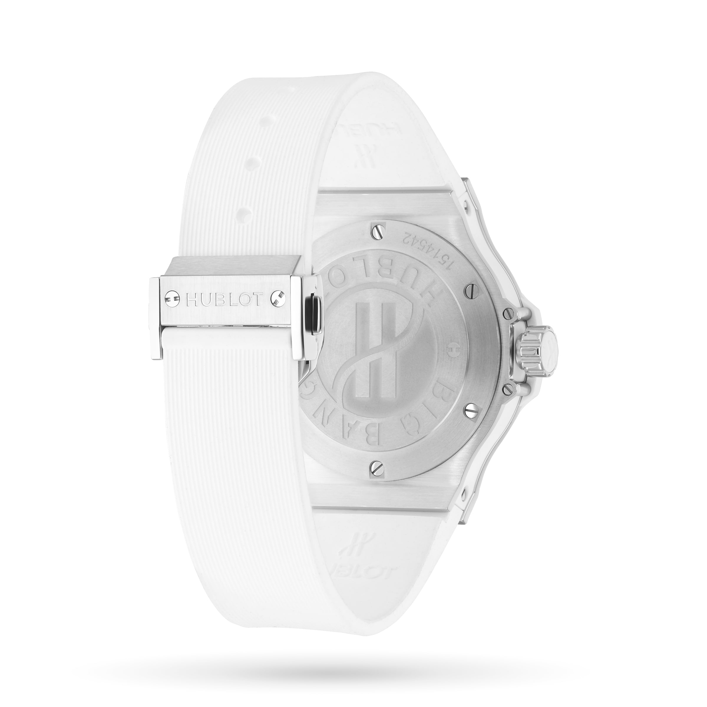 Hublot Big Bang 38mm Stainless Steel & Diamond Bezel | White Dial Quartz Watch - Image 4