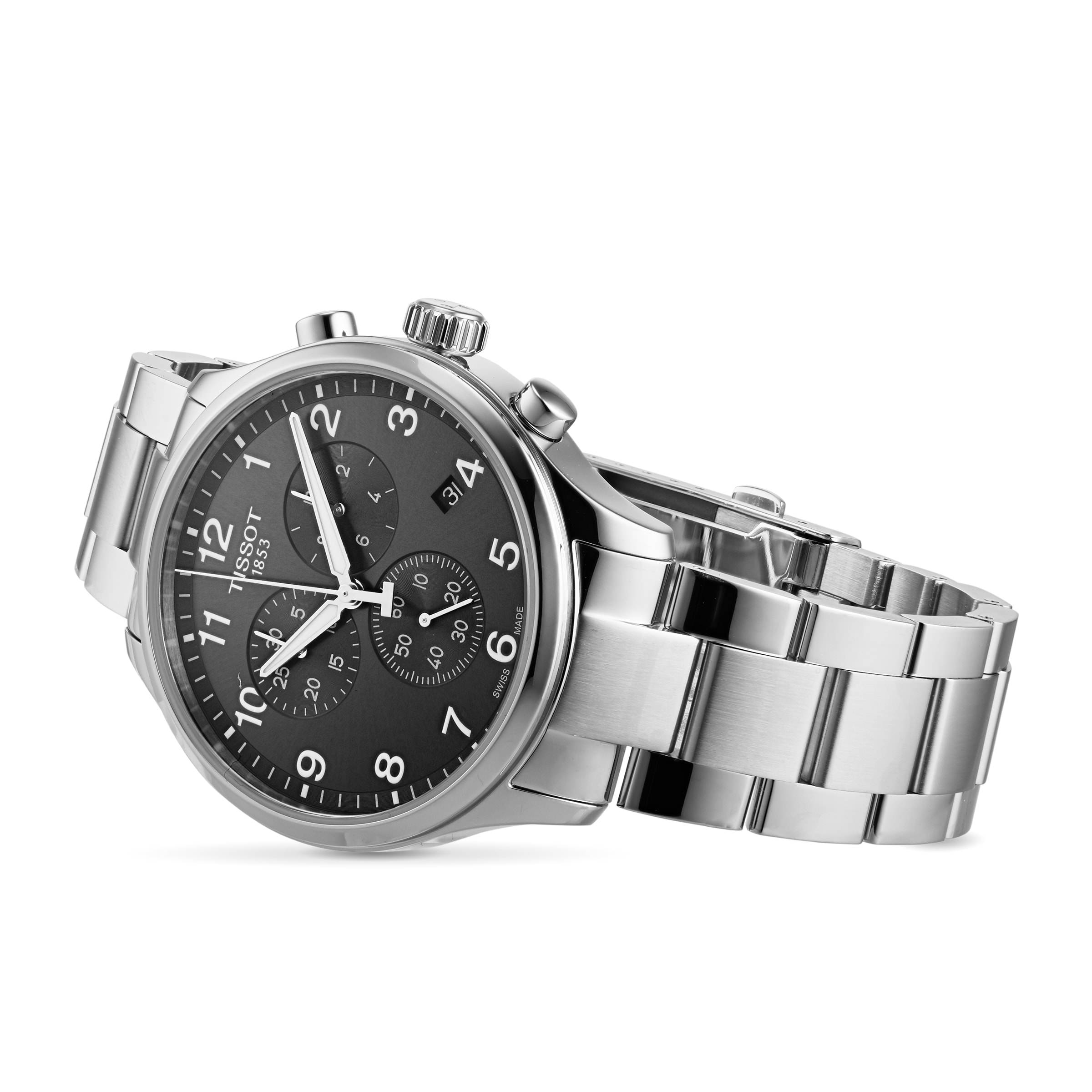 Tissot T-Sport Chrono XL | 45mm Stainless Steel | Quartz Black Dial - Image 3