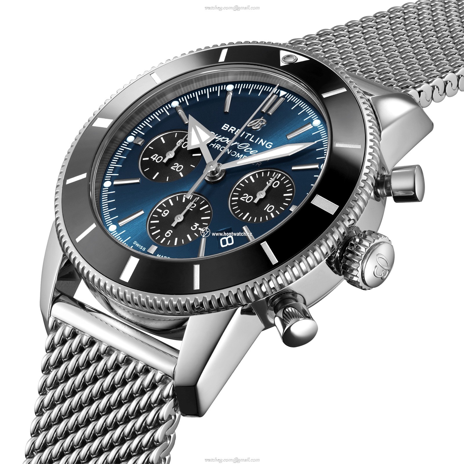 Breitling Superocean Heritage 44mm Automatic Blue Dial - Stainless Steel - Image 2
