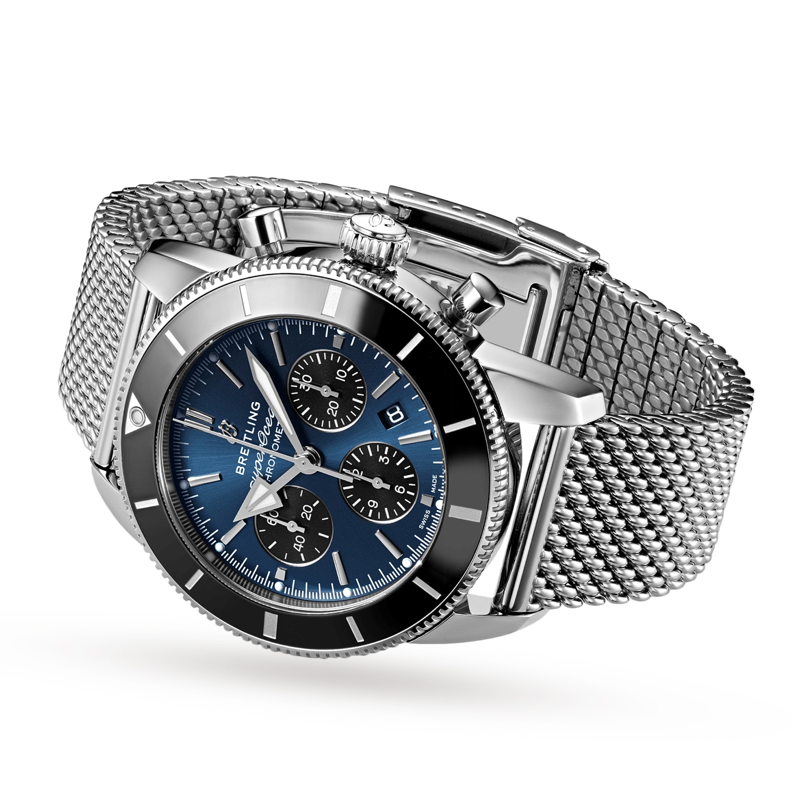Breitling Superocean Heritage 44mm Automatic Blue Dial - Stainless Steel - Image 3