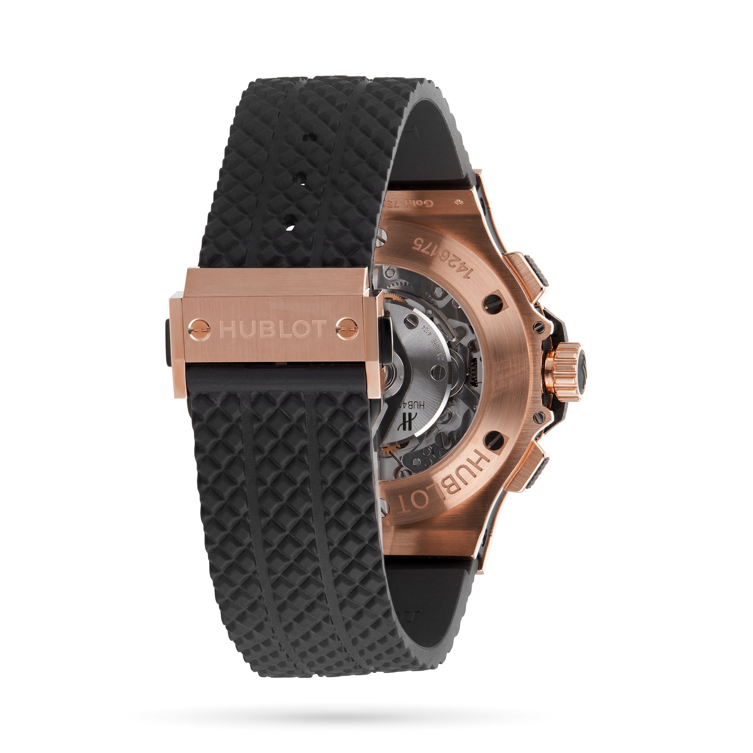 Hublot Big Bang 44mm Ceramic Automatic Chronograph - Black Dial Rubber Strap - Image 3