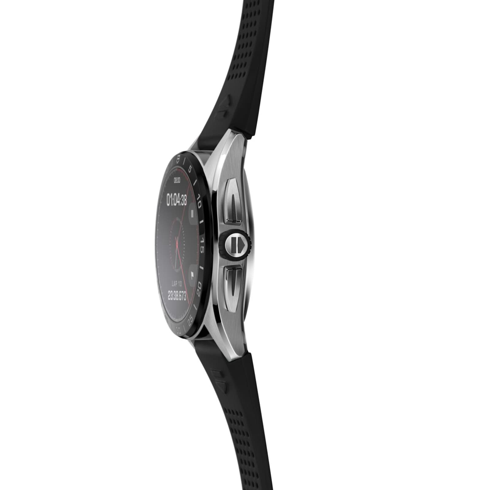 TAG Heuer Connected Smart Watch - 45mm Stainless Steel - Black Dial - Image 3