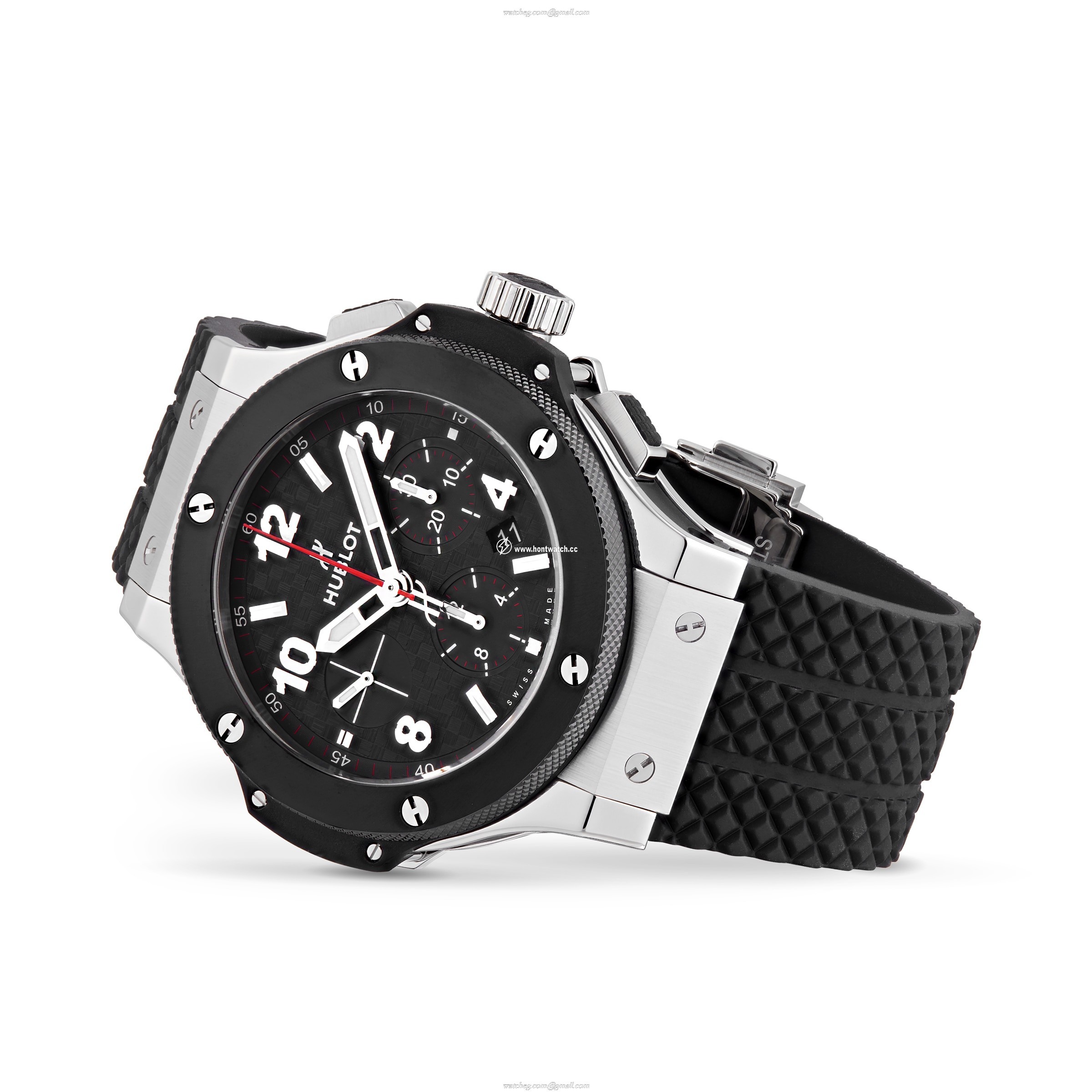 Hublot Big Bang 301.SB.131.RX | 44mm Stainless Steel Automatic Watch - Black Dial - Image 2
