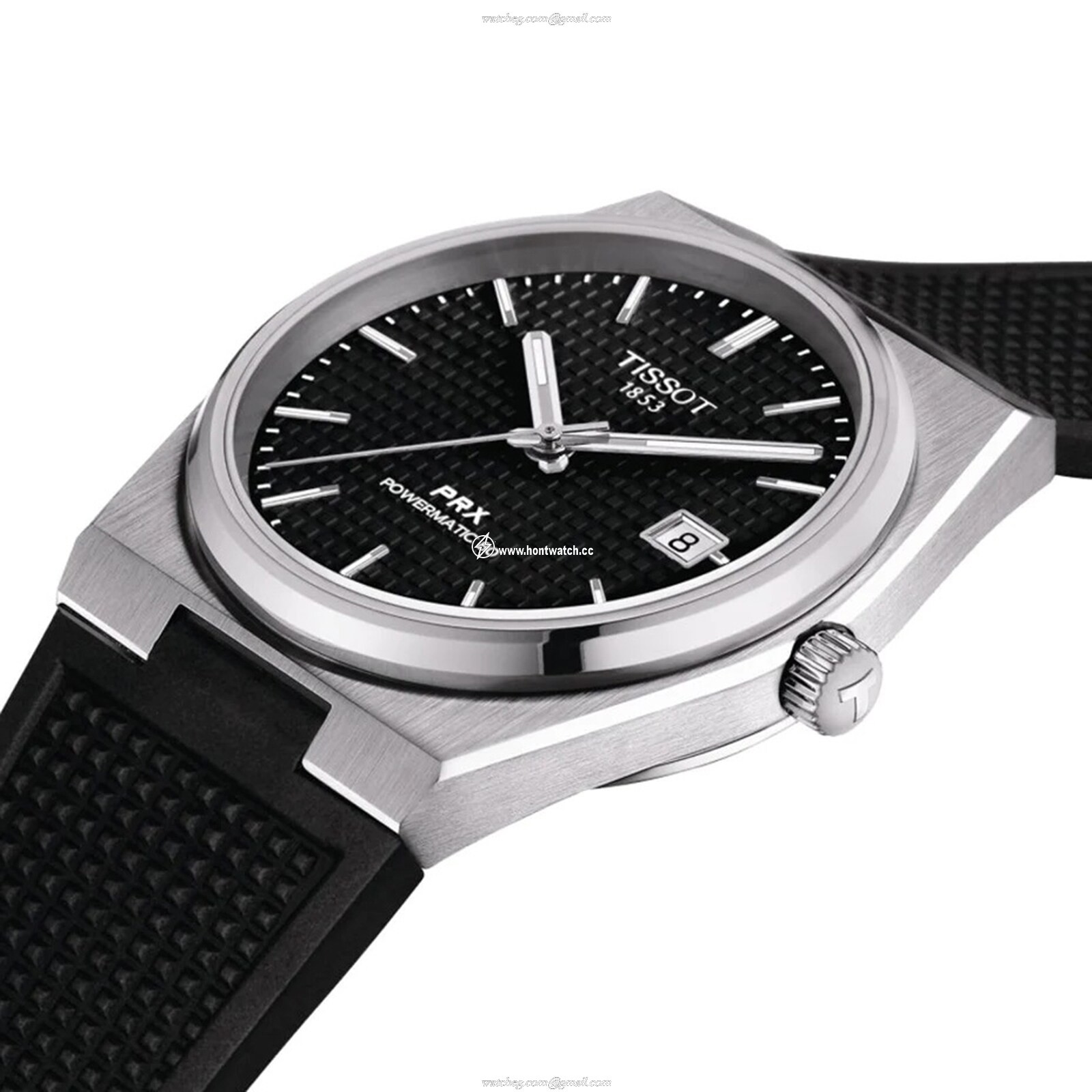 Tissot T-Classic Automatic Watch - 40mm Stainless Steel - Black Dial - Image 2