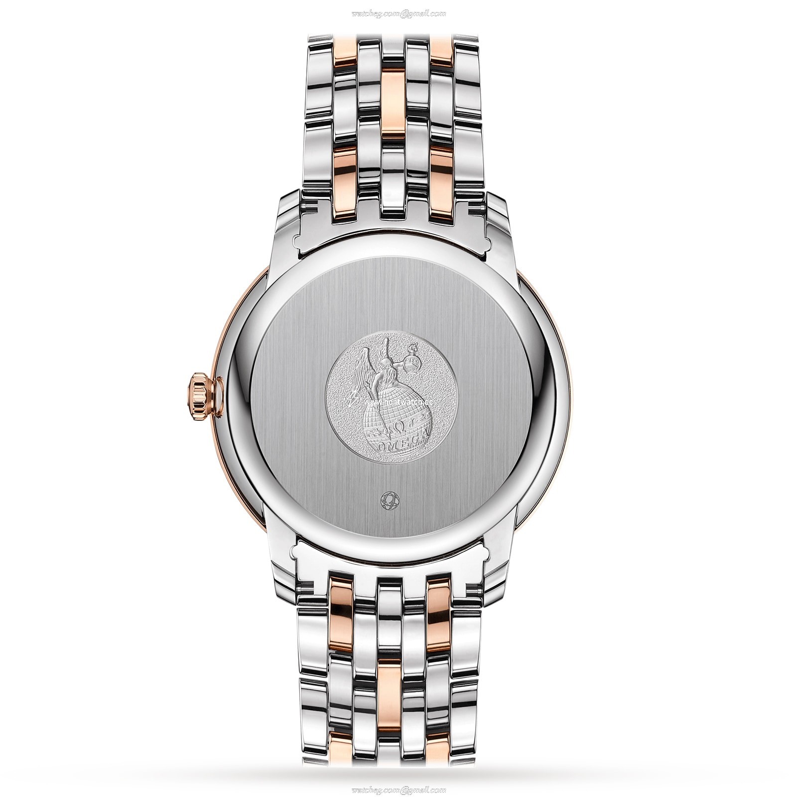 Omega De Ville Prestige 39.5mm Automatic Silver Dial - Stainless Steel & Rose Gold - Image 2