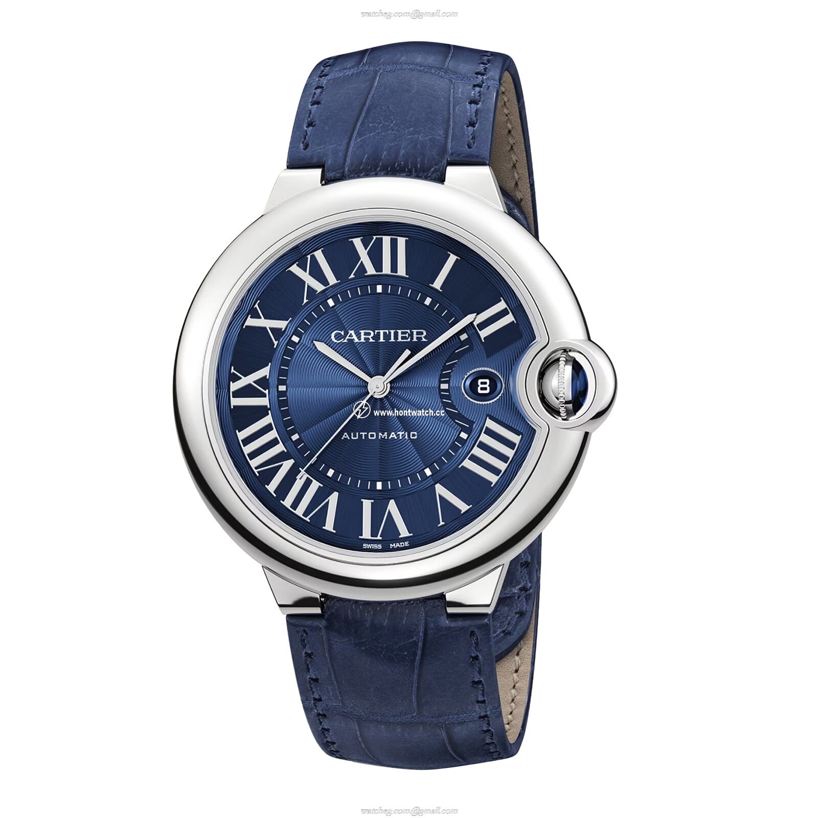 Cartier Ballon Bleu de Cartier 42mm Steel Automatic Blue Watch | WSBB0027 - Image 2