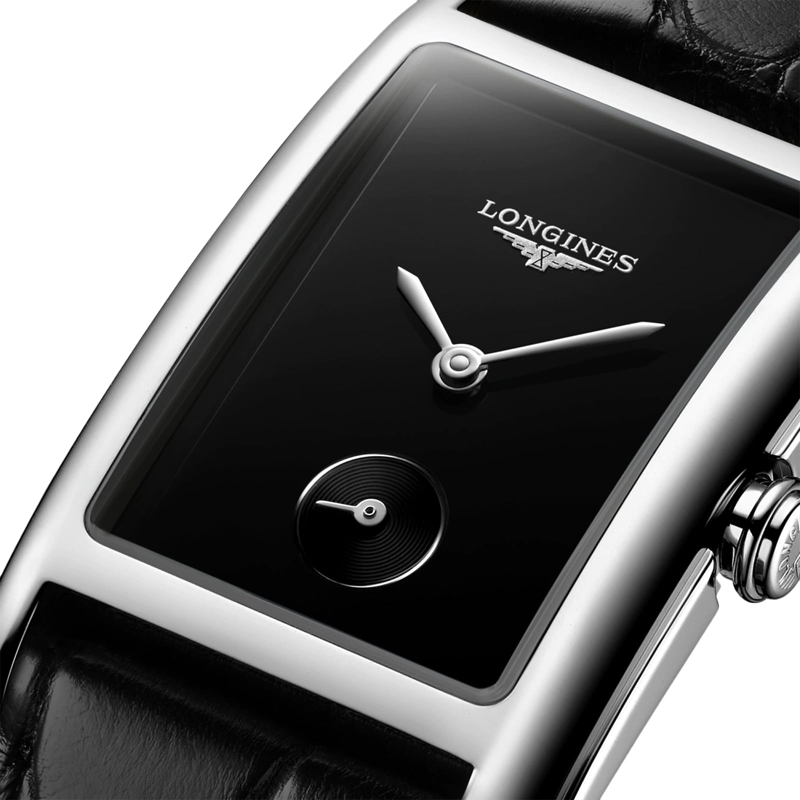 Longines Dolce Vita L55124502 | 37mm Stainless Steel Quartz Watch - Black Dial - Image 4