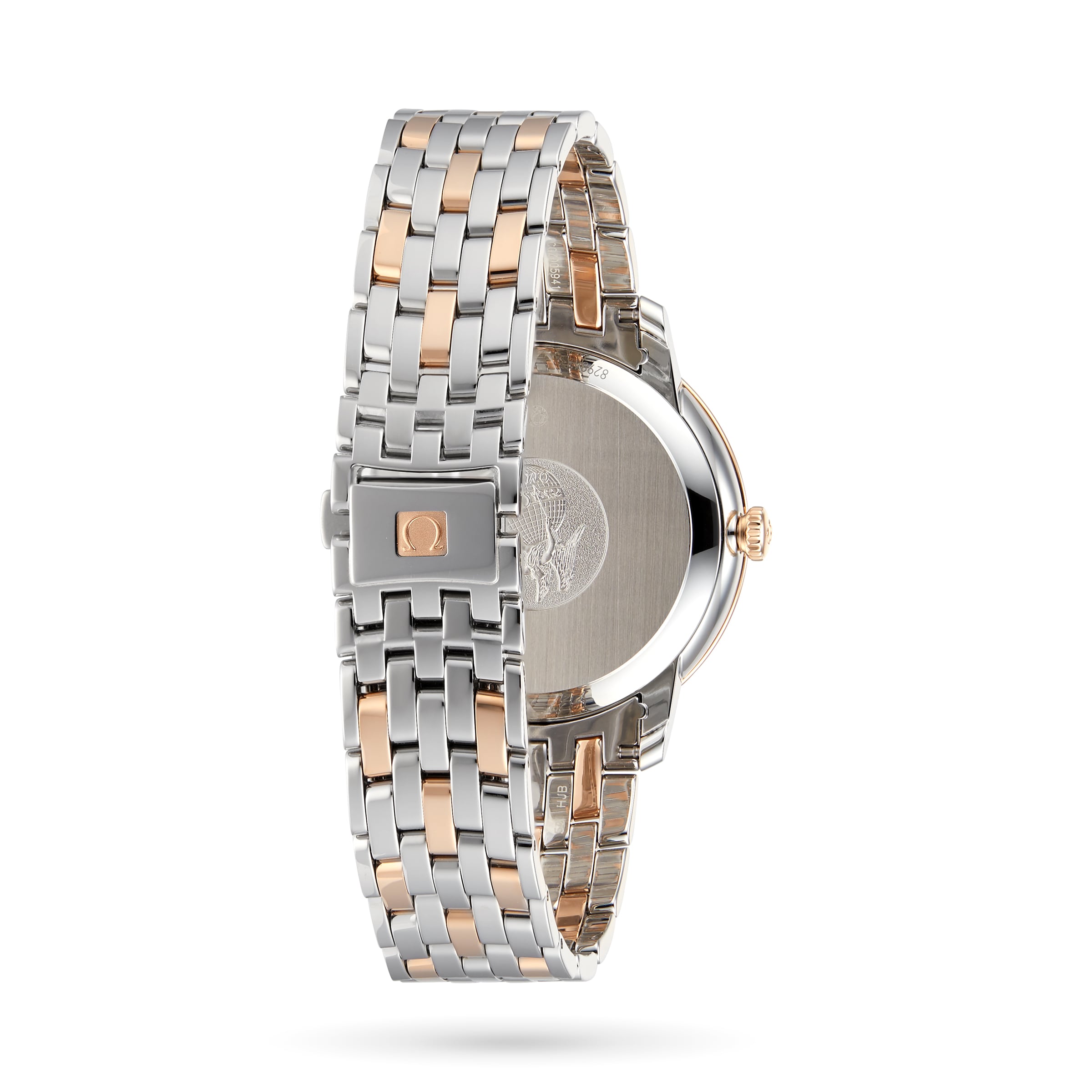 Omega De Ville Prestige 39.5mm Automatic Silver Dial - Stainless Steel & Rose Gold - Image 4