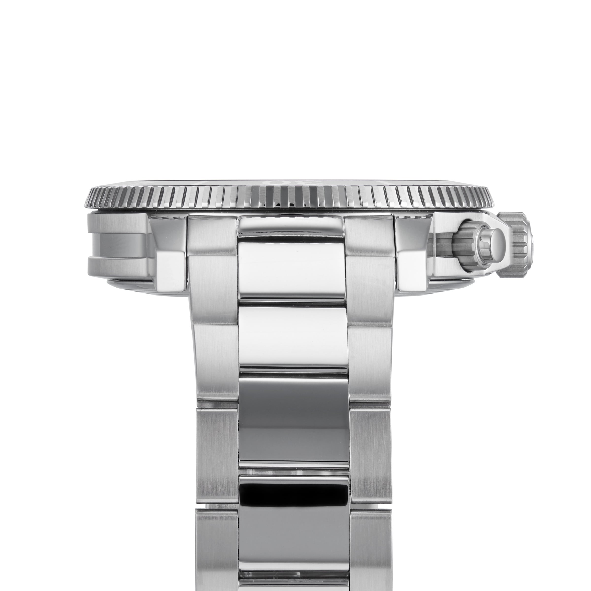 Tissot Seastar Quartz Watch - Black Dial - Stainless Steel - 45.5mm - Image 4