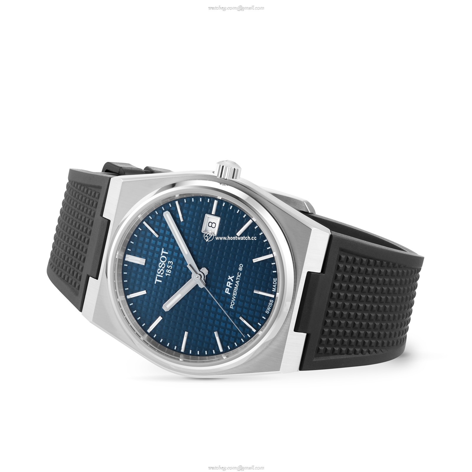 Tissot T-Classic Automatic Blue Watch - 40mm Stainless Steel - 100M Water Resistant - Image 2
