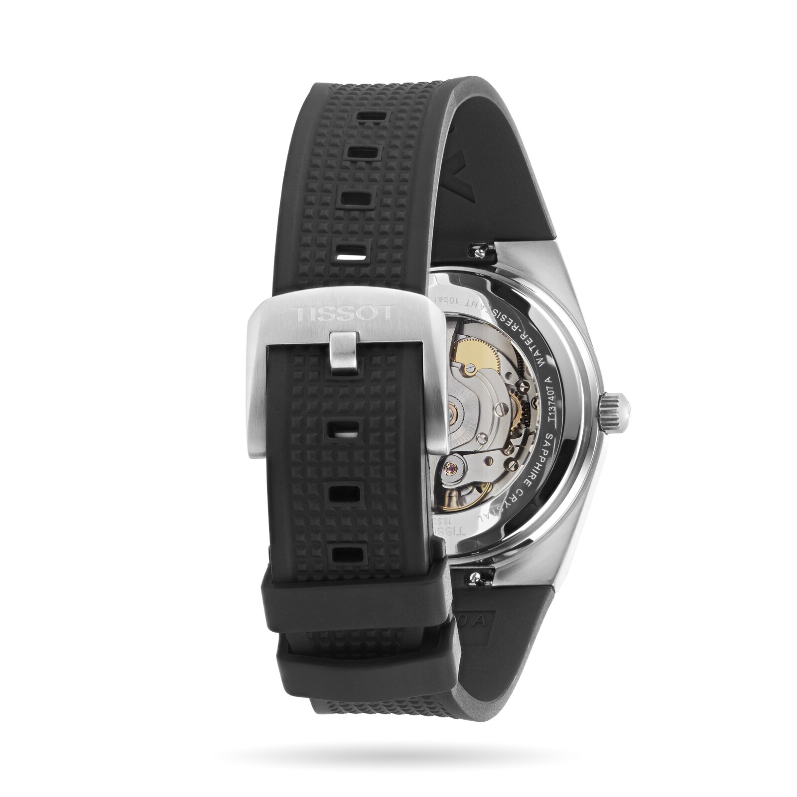 Tissot T-Classic Automatic Blue Watch - 40mm Stainless Steel - 100M Water Resistant - Image 3