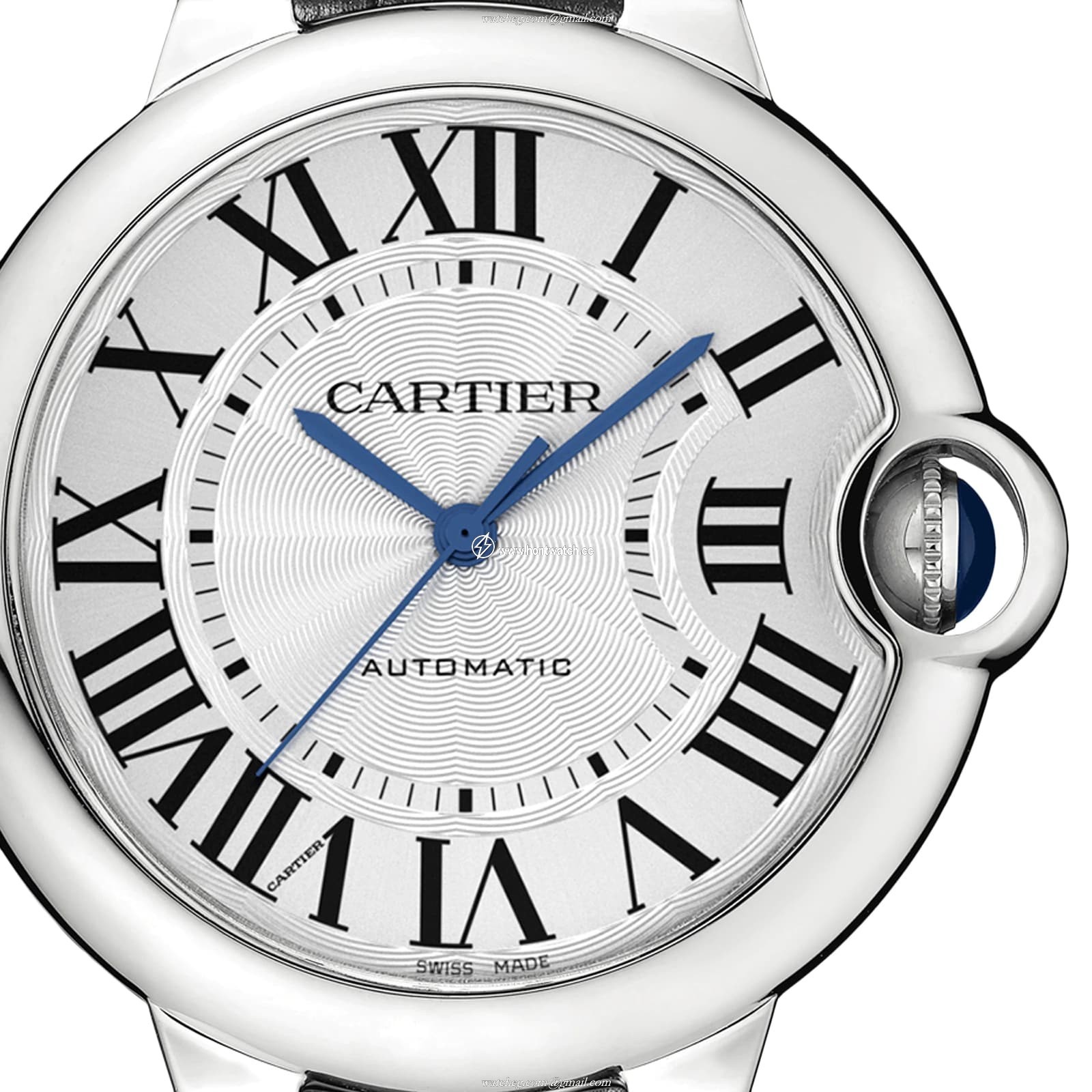 Cartier Ballon Bleu de Cartier 36mm Steel Automatic Watch - Silver Dial - Image 2
