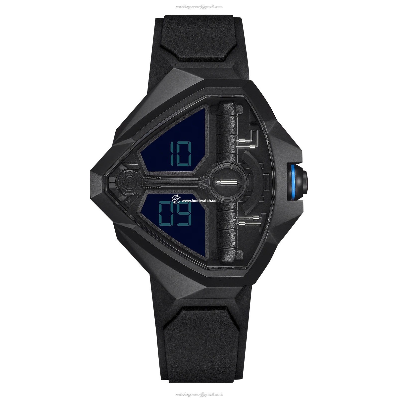 Hamilton Ventura H24624330 Quartz Watch - Black Dial - Stainless Steel & PVD Black - Image 2