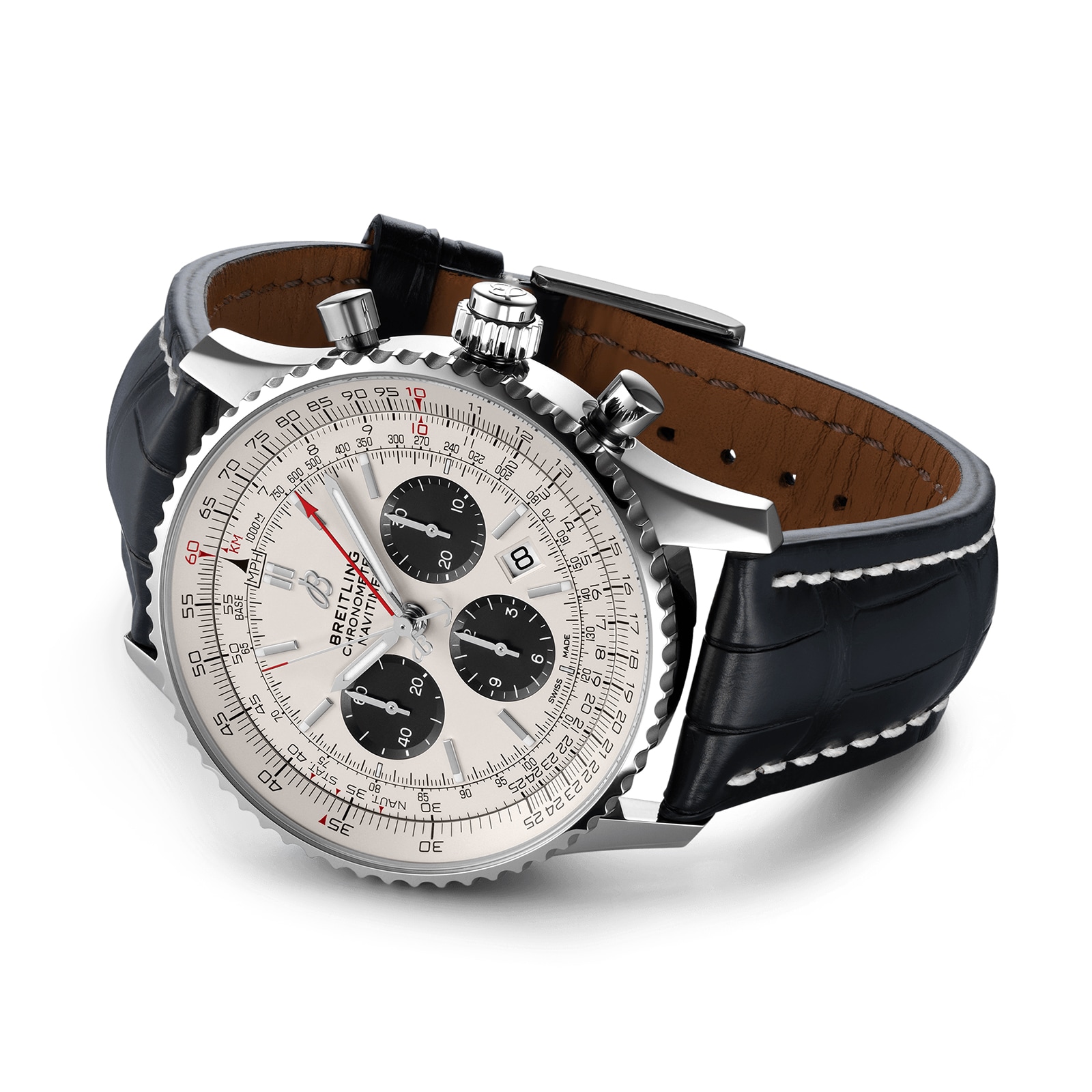 Breitling Navitimer AB0311211G1P1 | 45mm Stainless Steel Automatic Silver Watch - Image 3