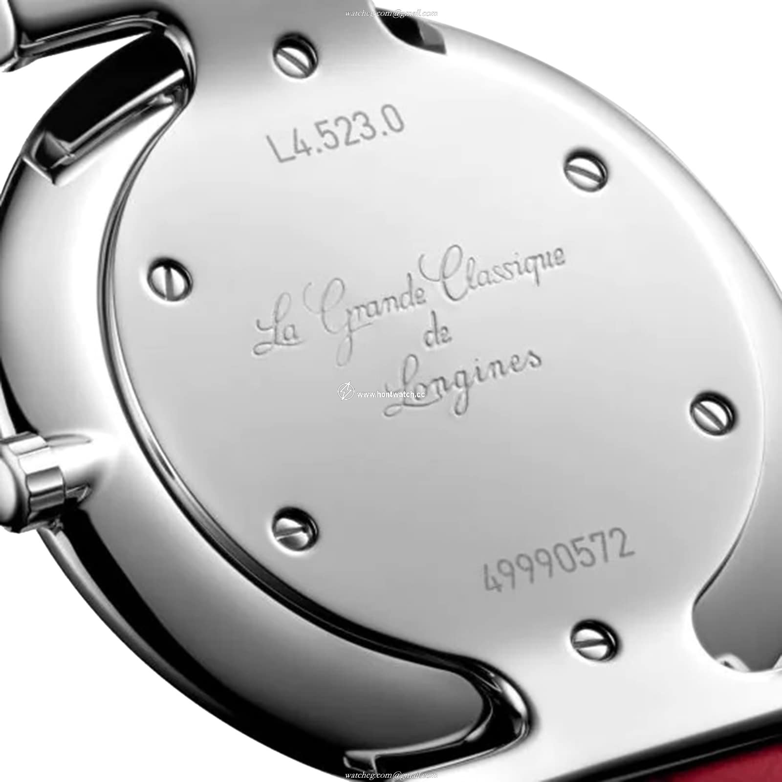 Longines La Grande Classique L45230912 | 29mm Stainless Steel | Red Dial Quartz Watch - Image 2