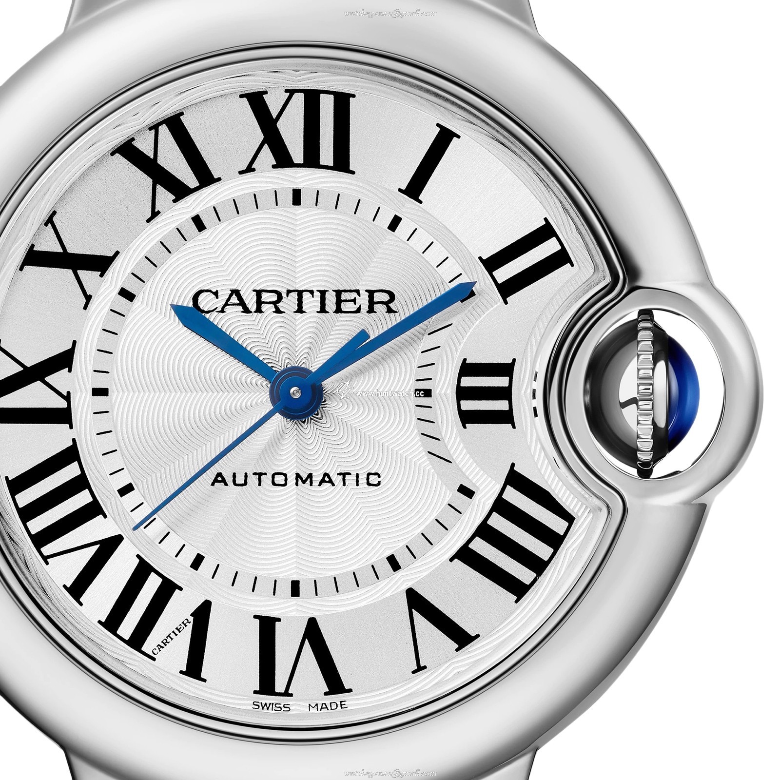 Cartier Ballon Bleu de Cartier 33mm Steel Automatic Watch - Silver Dial - Image 2
