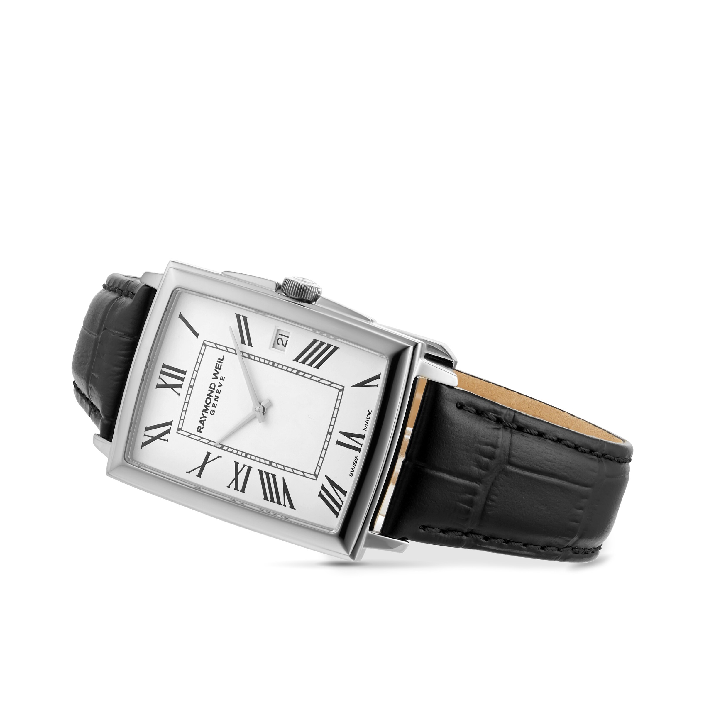 Raymond Weil Toccata 5425-STC-00300 | 37mm White Dial | Stainless Steel & Leather - Image 3
