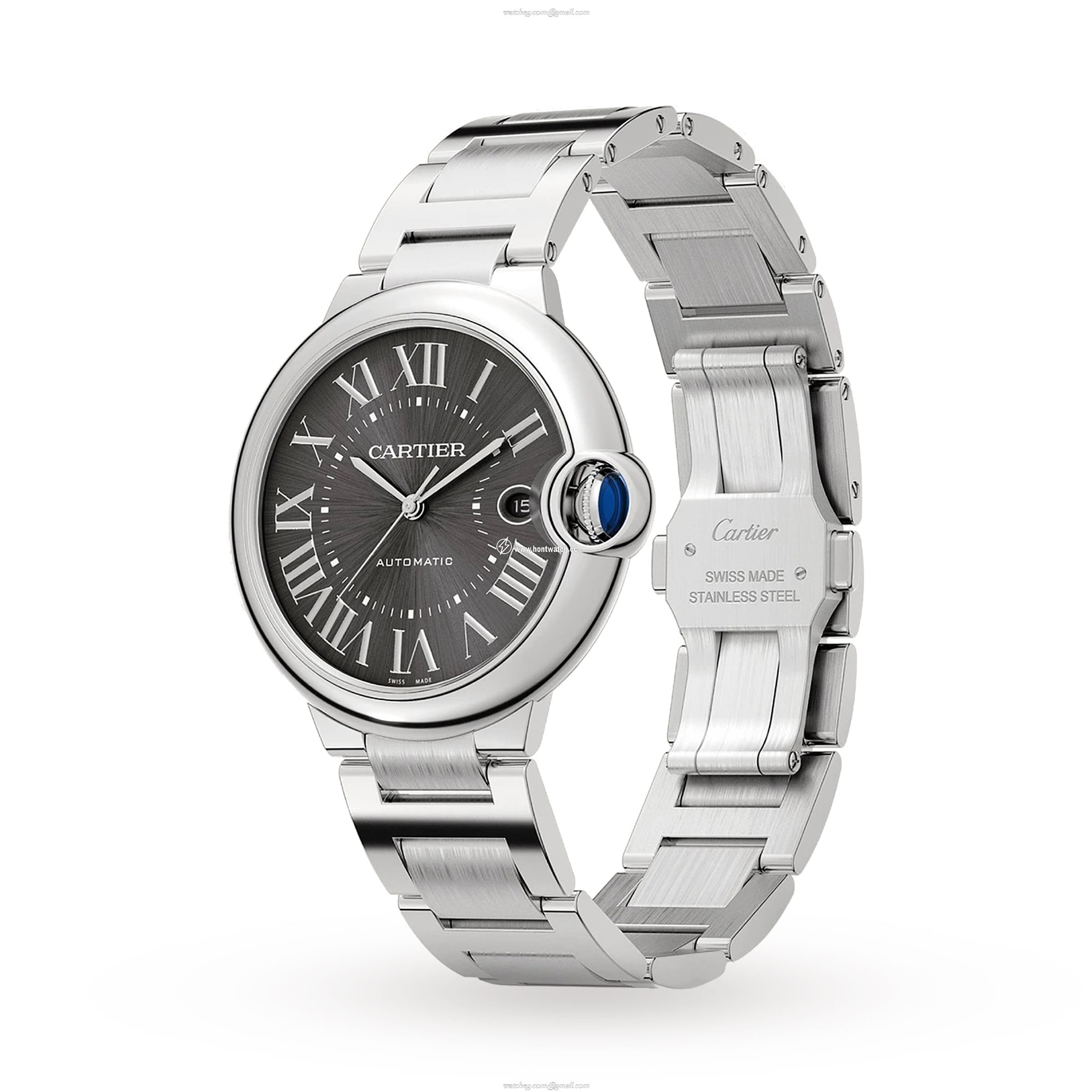 Cartier Ballon Bleu de Cartier 40mm Automatic Grey Dial Steel Watch - Image 2