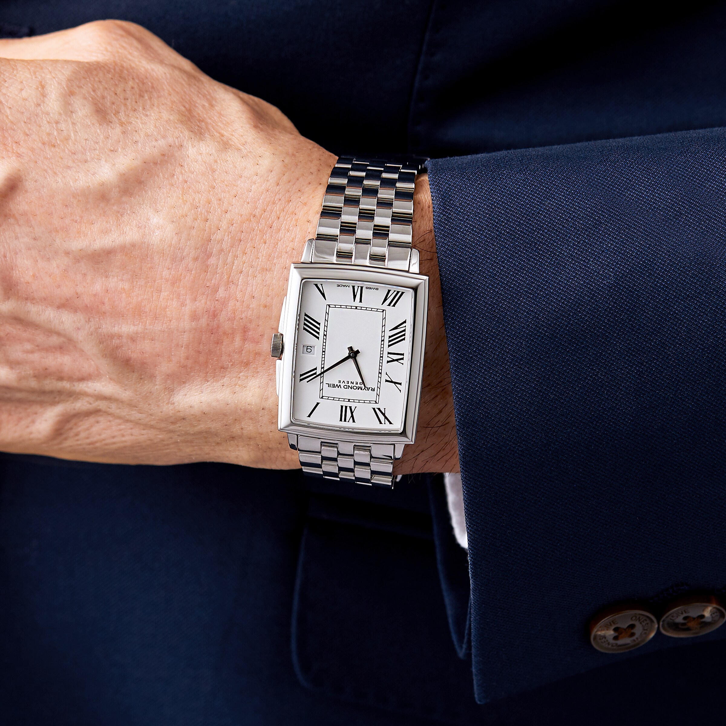 Raymond Weil Toccata 5425-ST-00300 | White Dial | Stainless Steel | Quartz - Image 3