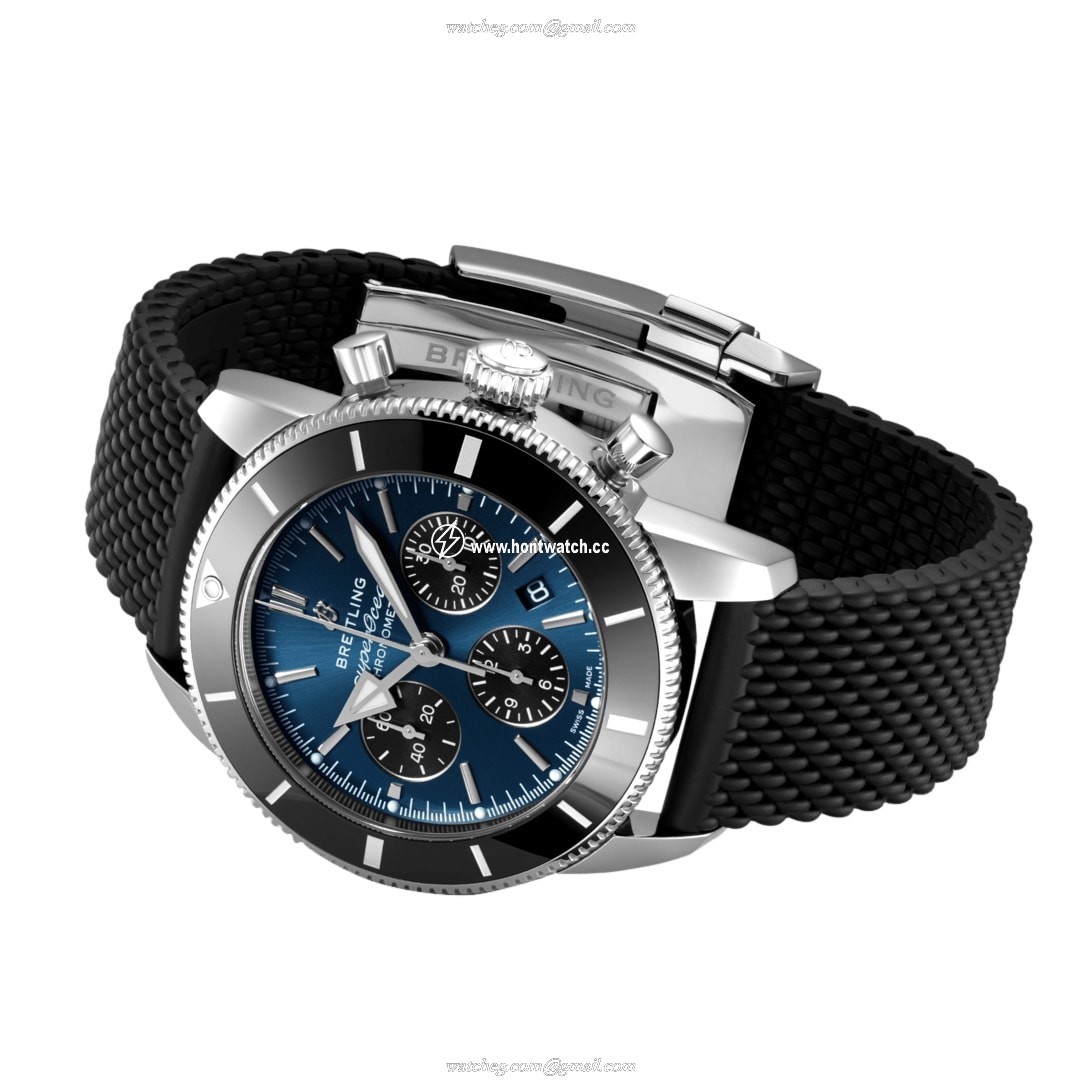 Breitling Superocean Heritage 44mm Automatic Blue Dial - Stainless Steel - Image 2