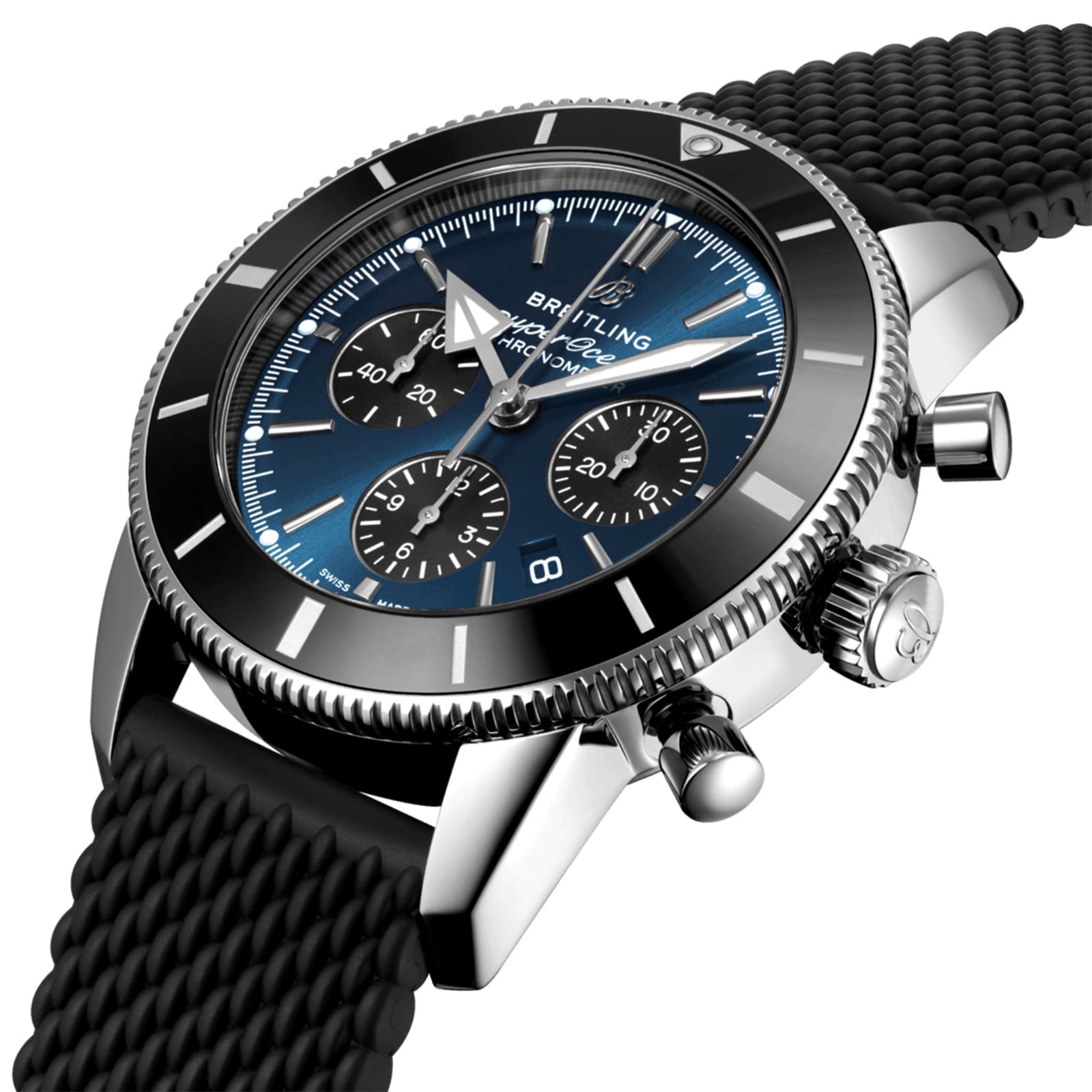 Breitling Superocean Heritage 44mm Automatic Blue Dial - Stainless Steel - Image 3