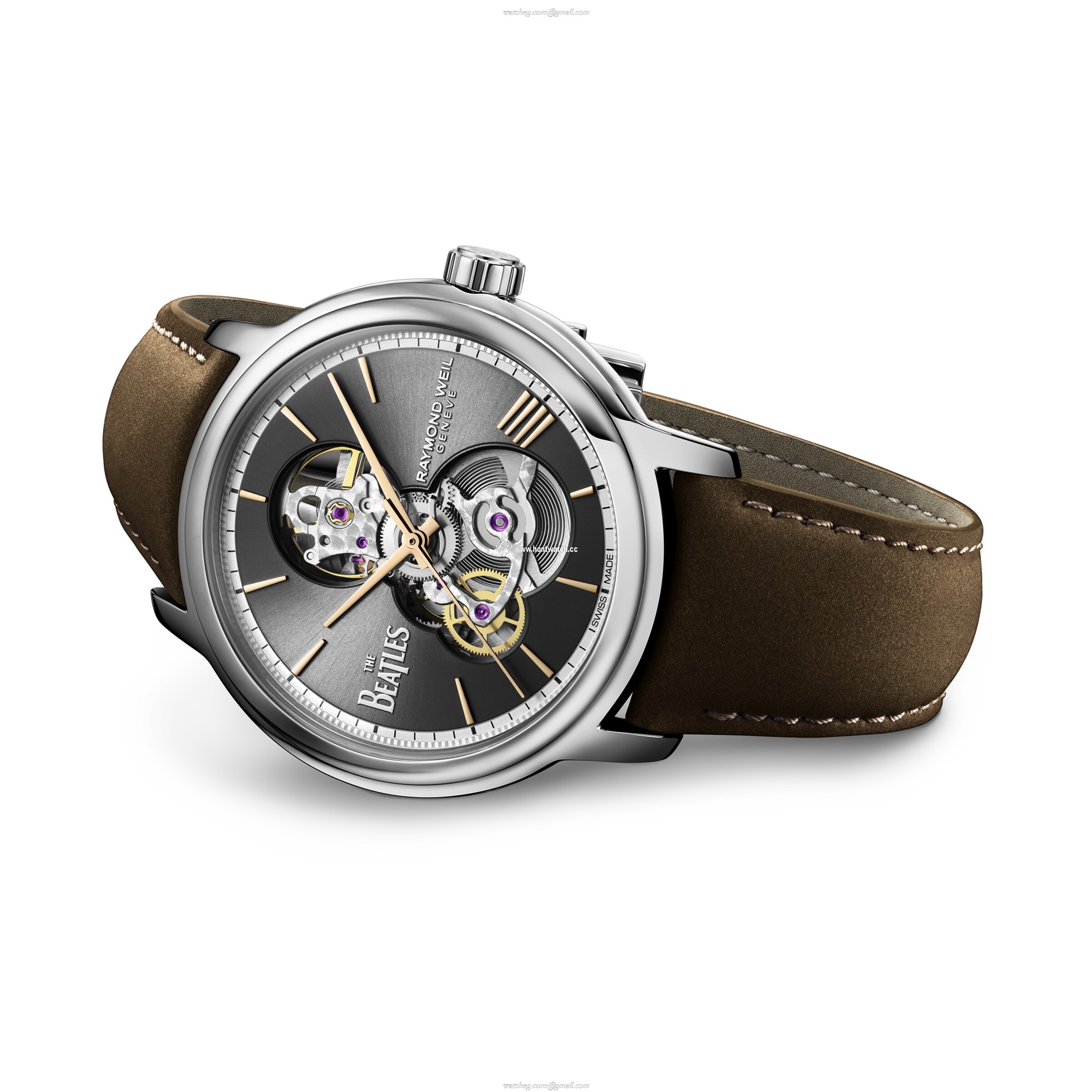 Raymond Weil Maestro 2215-STC-BEAT4 Automatic Grey Watch - 40mm Steel - Image 2