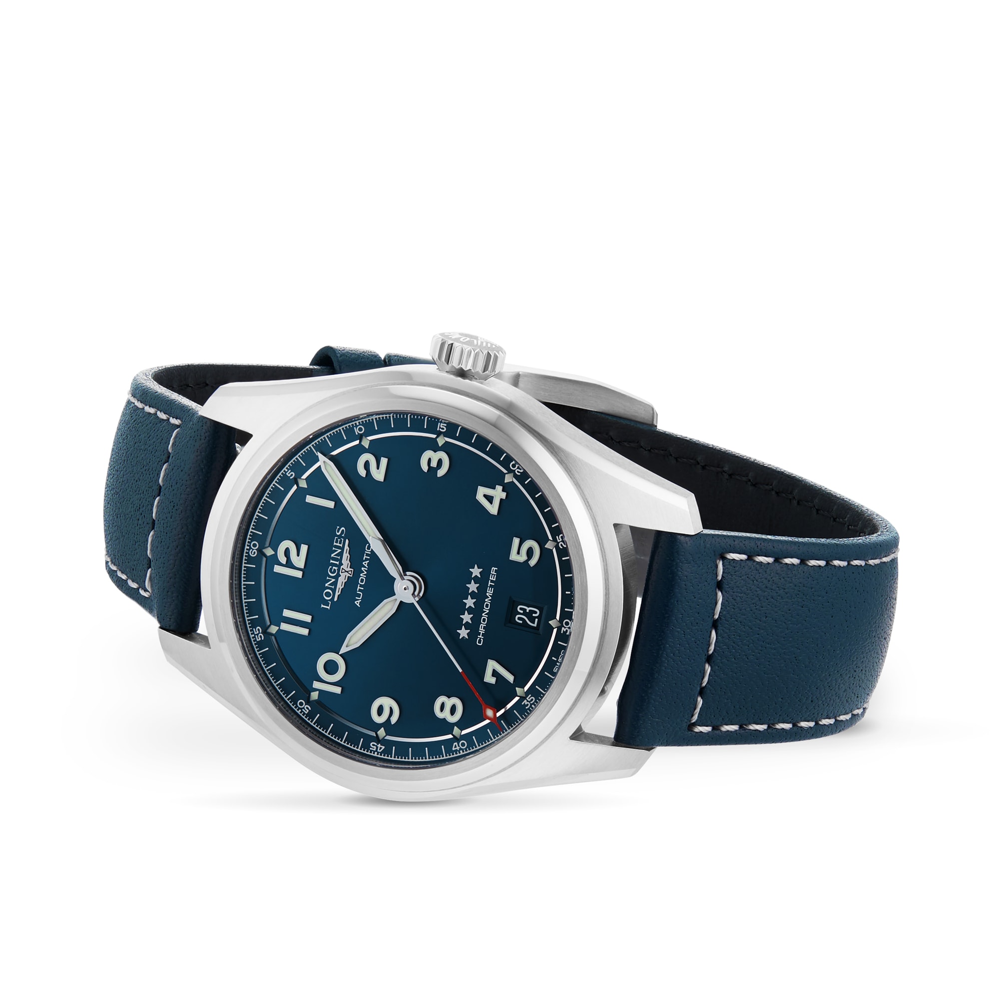 Longines Spirit L34104930 | 42mm Automatic Blue Dial | Stainless Steel Watch - Image 3