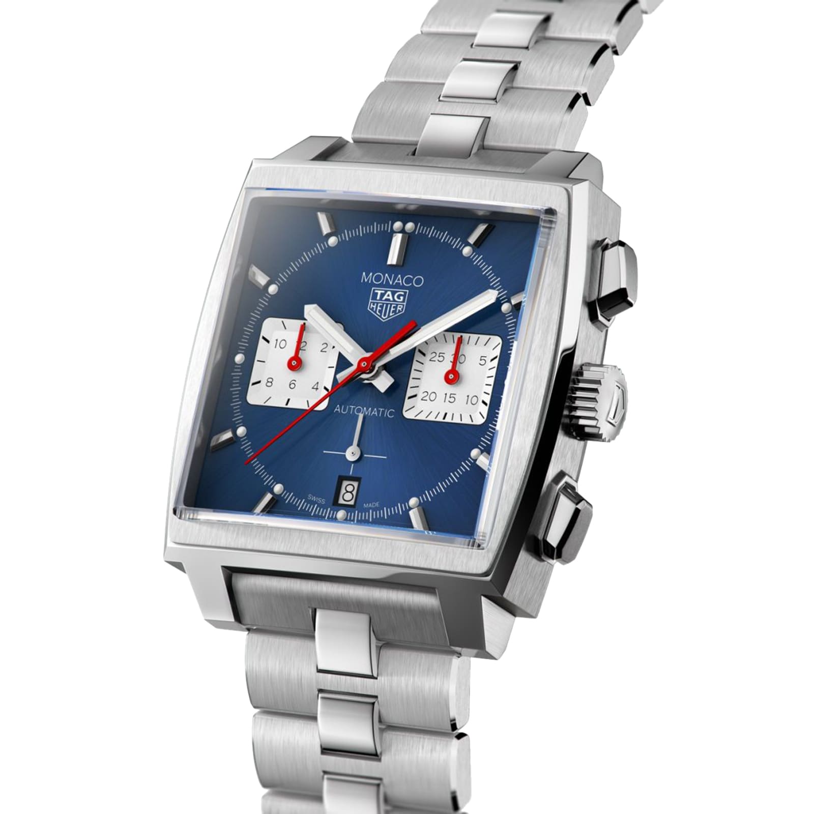 TAG Heuer Monaco CBL2111.BA0644 - Automatic Blue Dial - 39mm Steel - Image 4