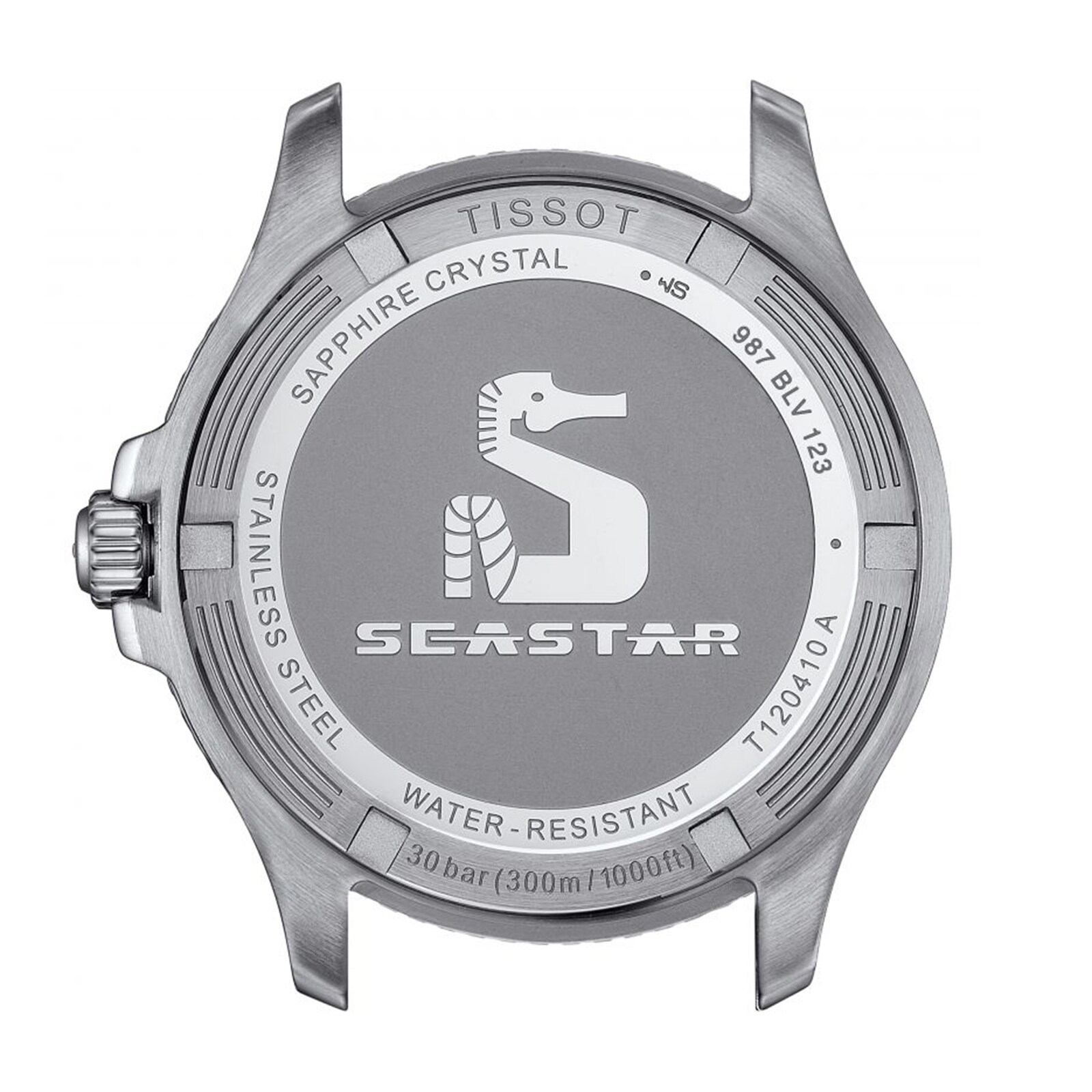 Tissot T-Sport Seastar 40mm Blue Dial Quartz Watch - Stainless Steel - Image 3