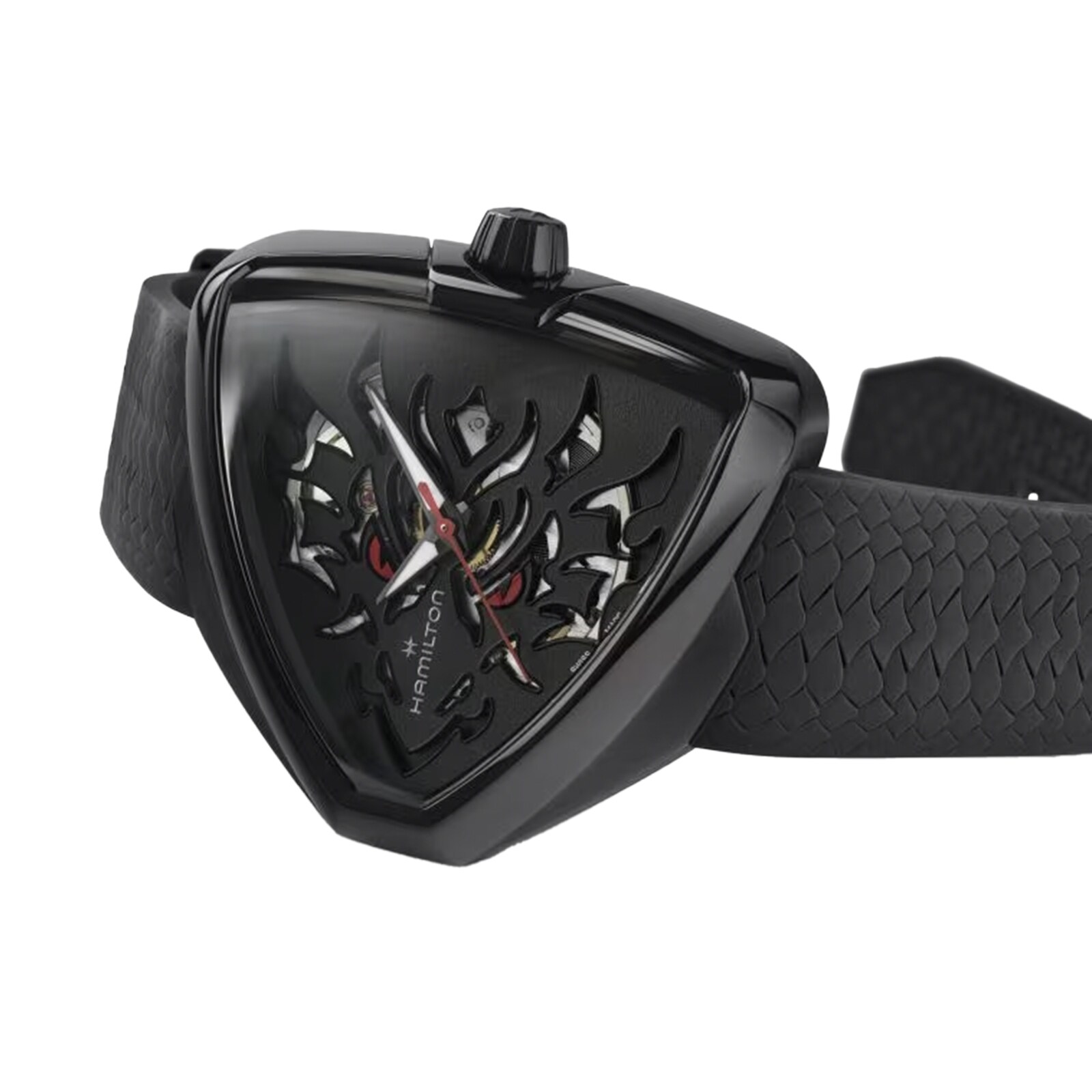 Hamilton Ventura H24535332 Automatic Watch - 42mm Black Dial - Stainless Steel & PVD Black - Image 3