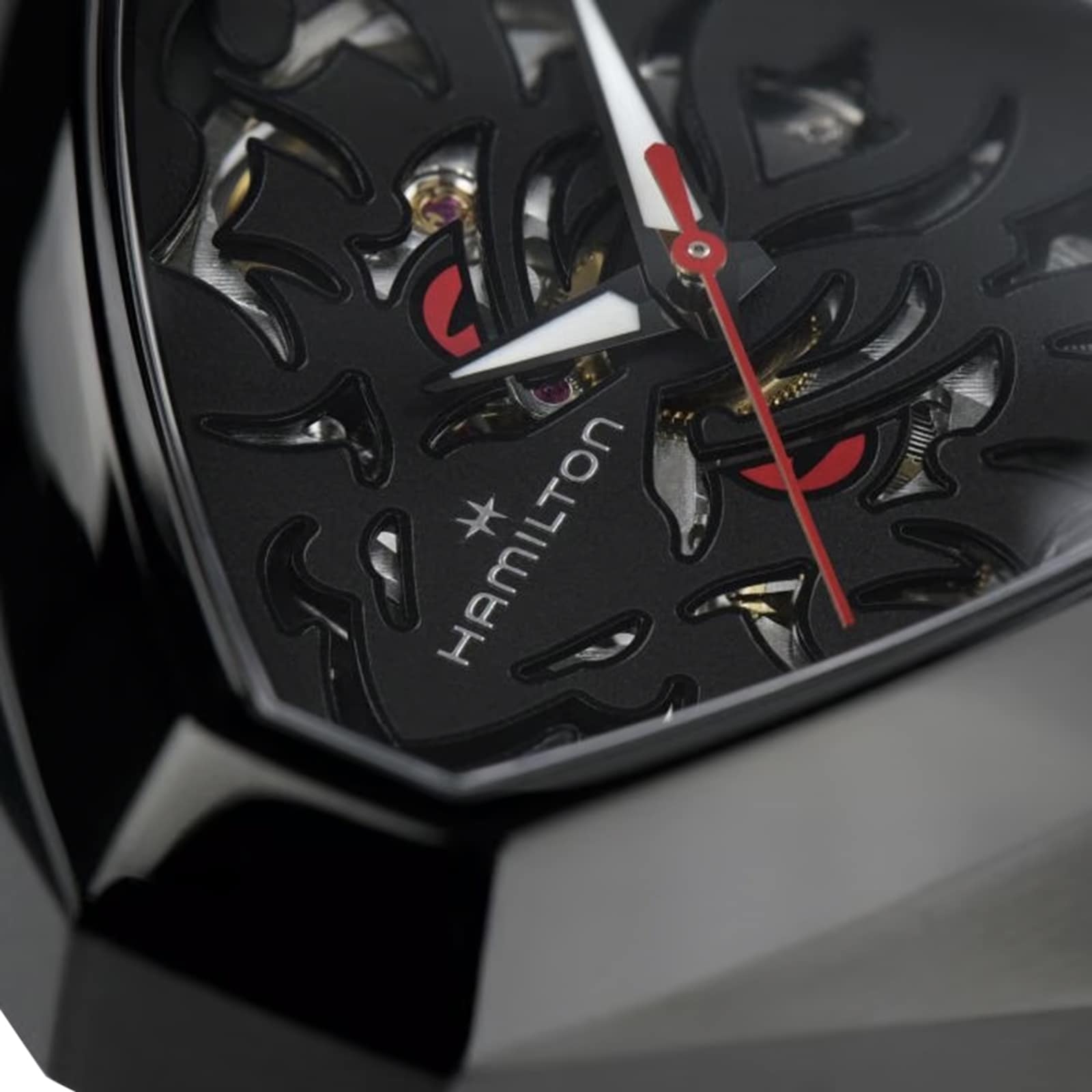 Hamilton Ventura H24535332 Automatic Watch - 42mm Black Dial - Stainless Steel & PVD Black - Image 4