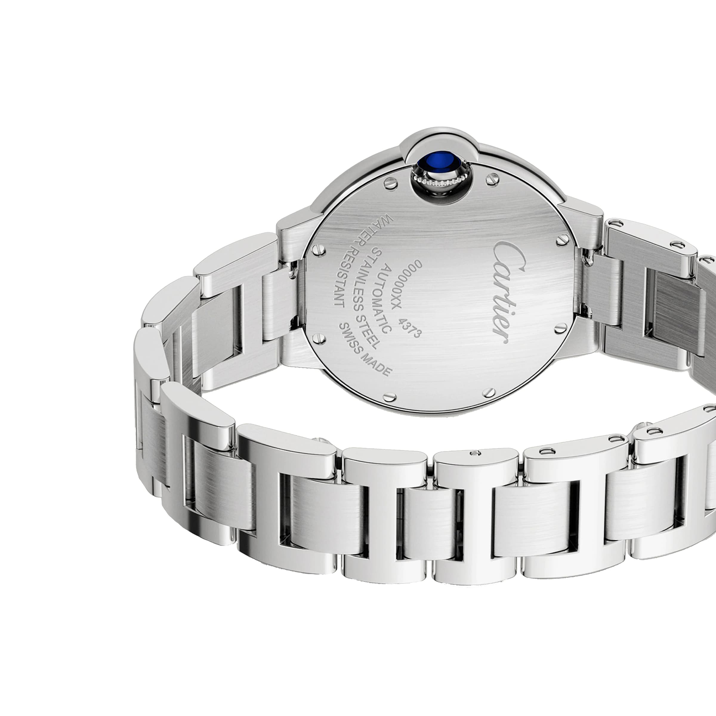 Cartier Ballon Bleu de Cartier 33mm Blue Dial - Automatic Steel Watch - Image 3