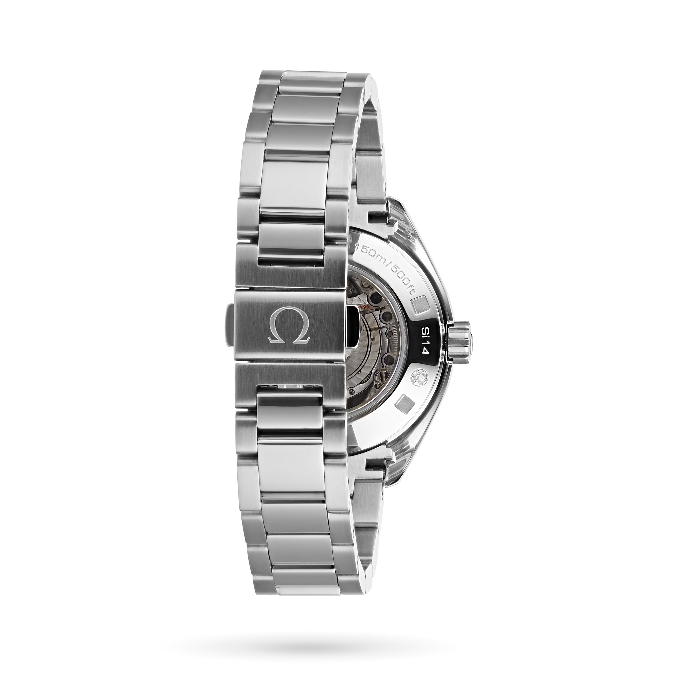 Omega Seamaster 34mm Automatic Pink Dial Diamond Watch | Stainless Steel - Image 3