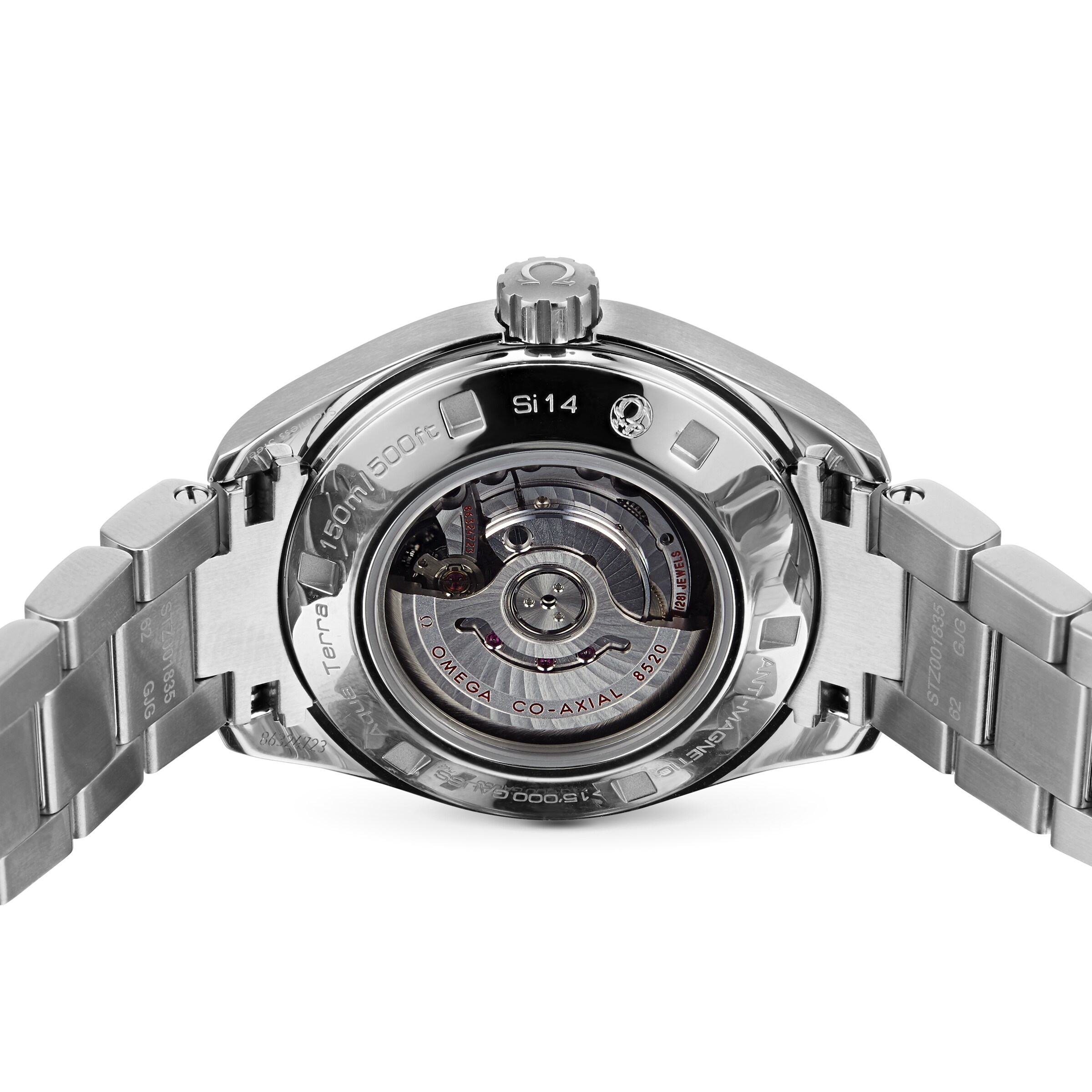 Omega Seamaster 34mm Automatic Pink Dial Diamond Watch | Stainless Steel - Image 4