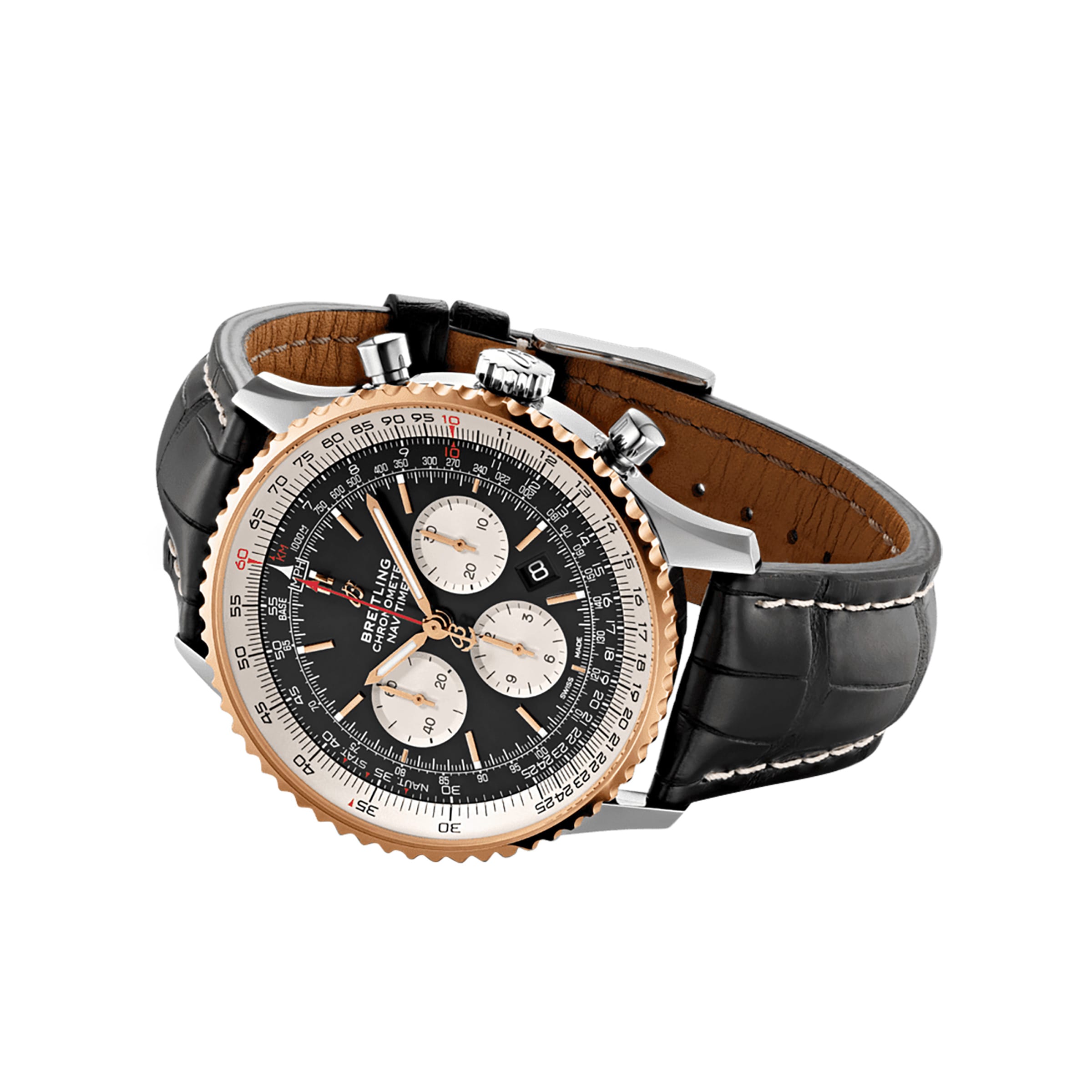 Breitling Navitimer Automatic Black Dial 46mm Stainless Steel Watch - Image 3