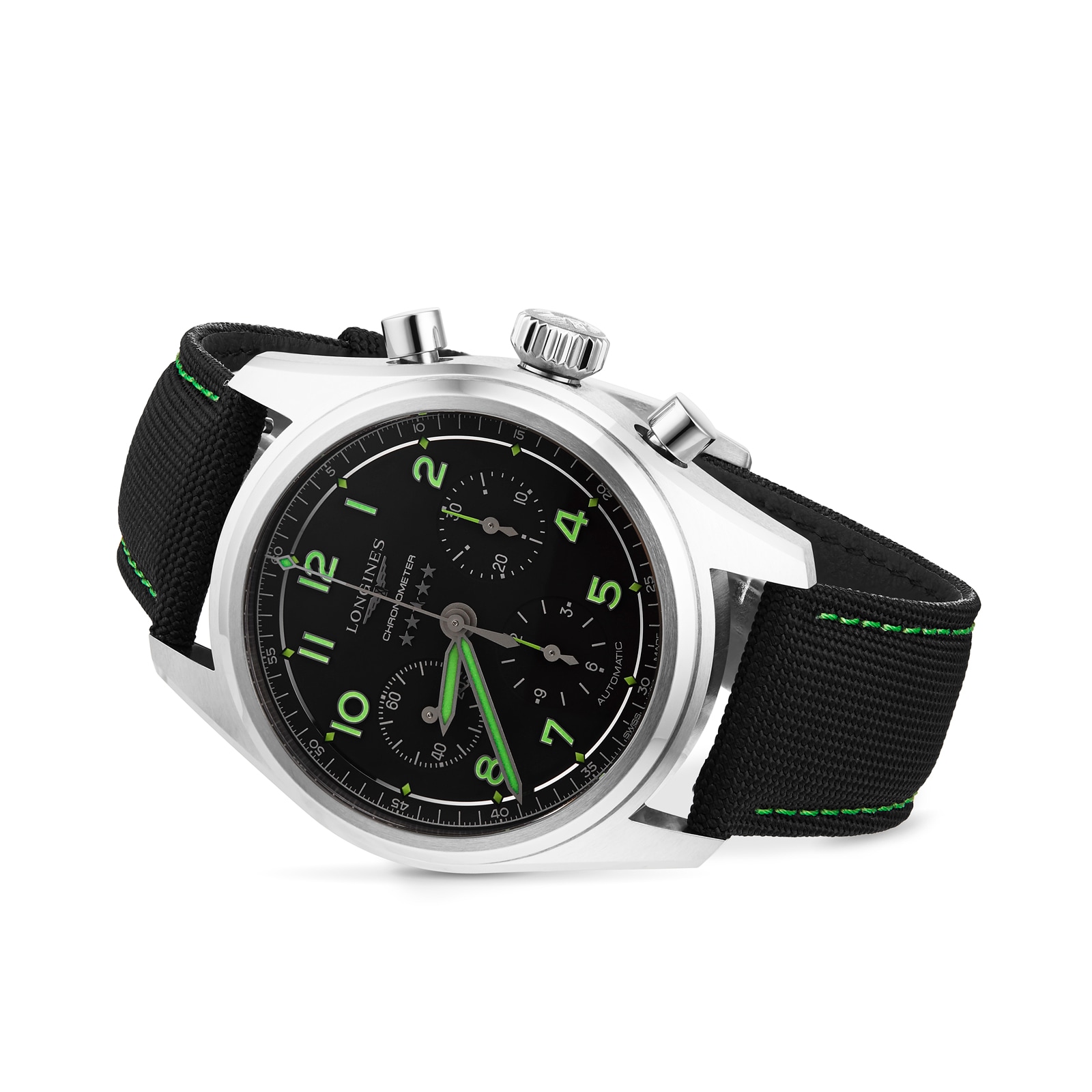 Longines Spirit L38291532 Titanium Automatic Black - 42mm Pilot Watch - Image 4