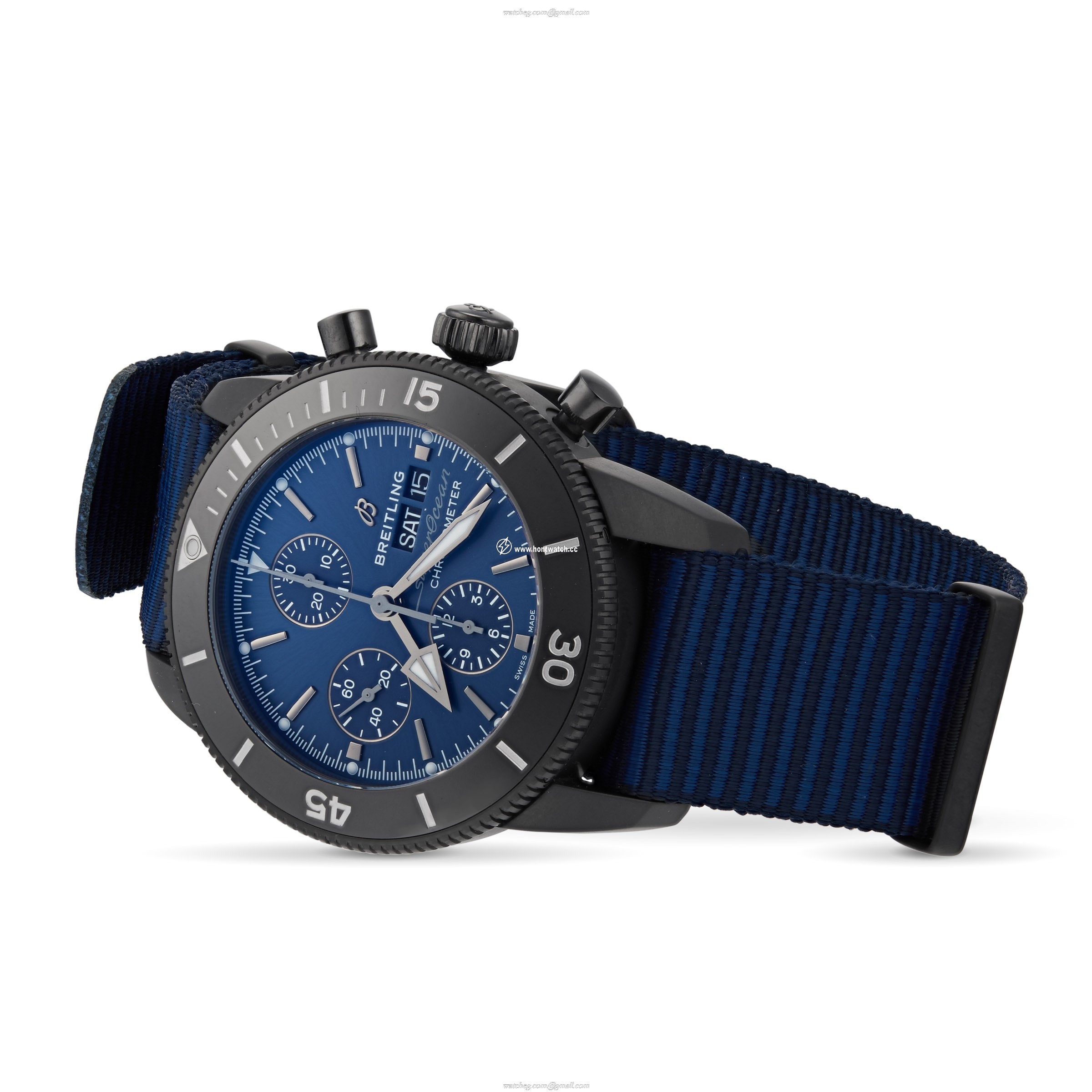 Breitling Superocean Heritage 44mm Automatic Blue Dial - Stainless Steel - Image 2