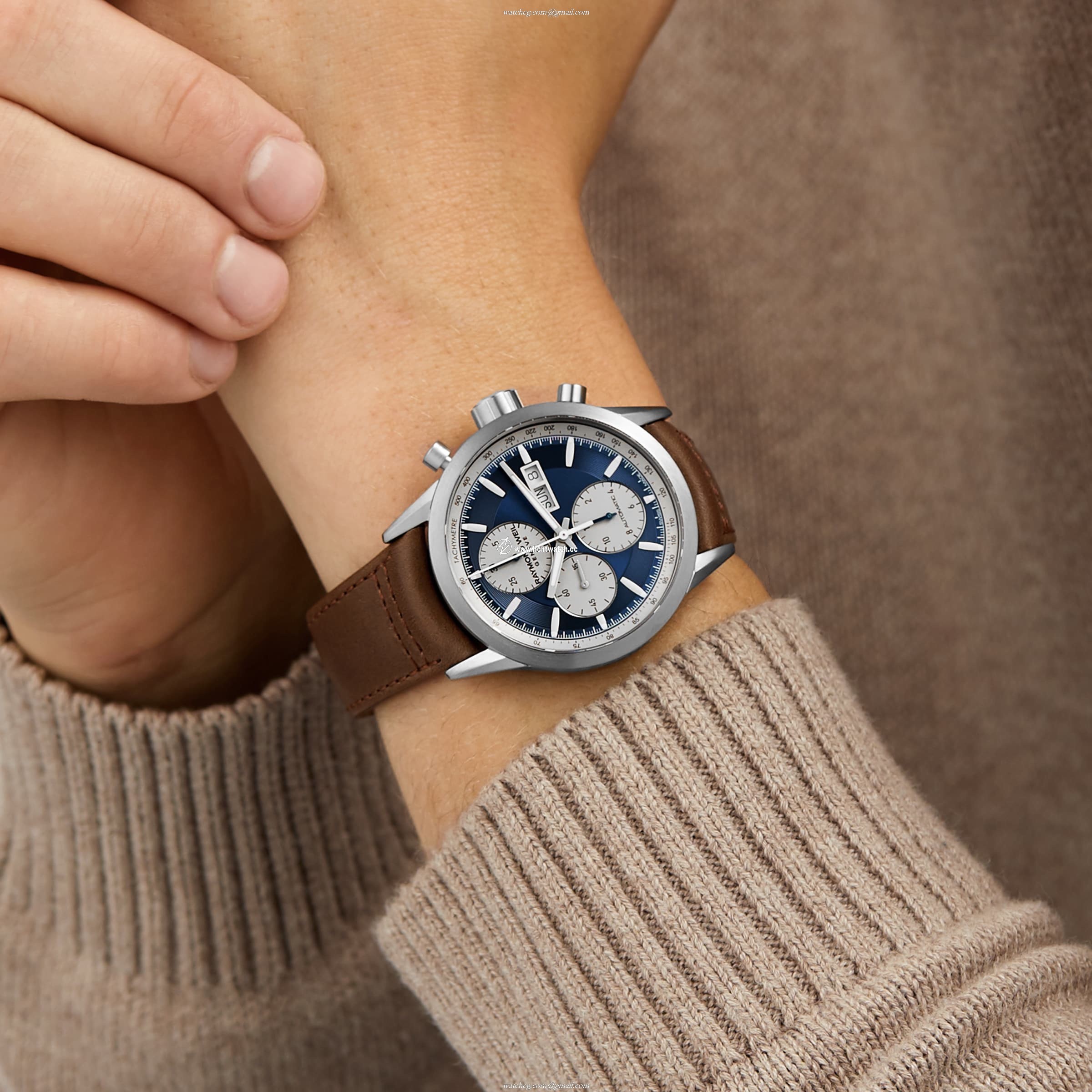 Raymond Weil Freelancer 7732-TIC-50421 | Automatic Blue Dial | 42mm Stainless Steel - Image 2