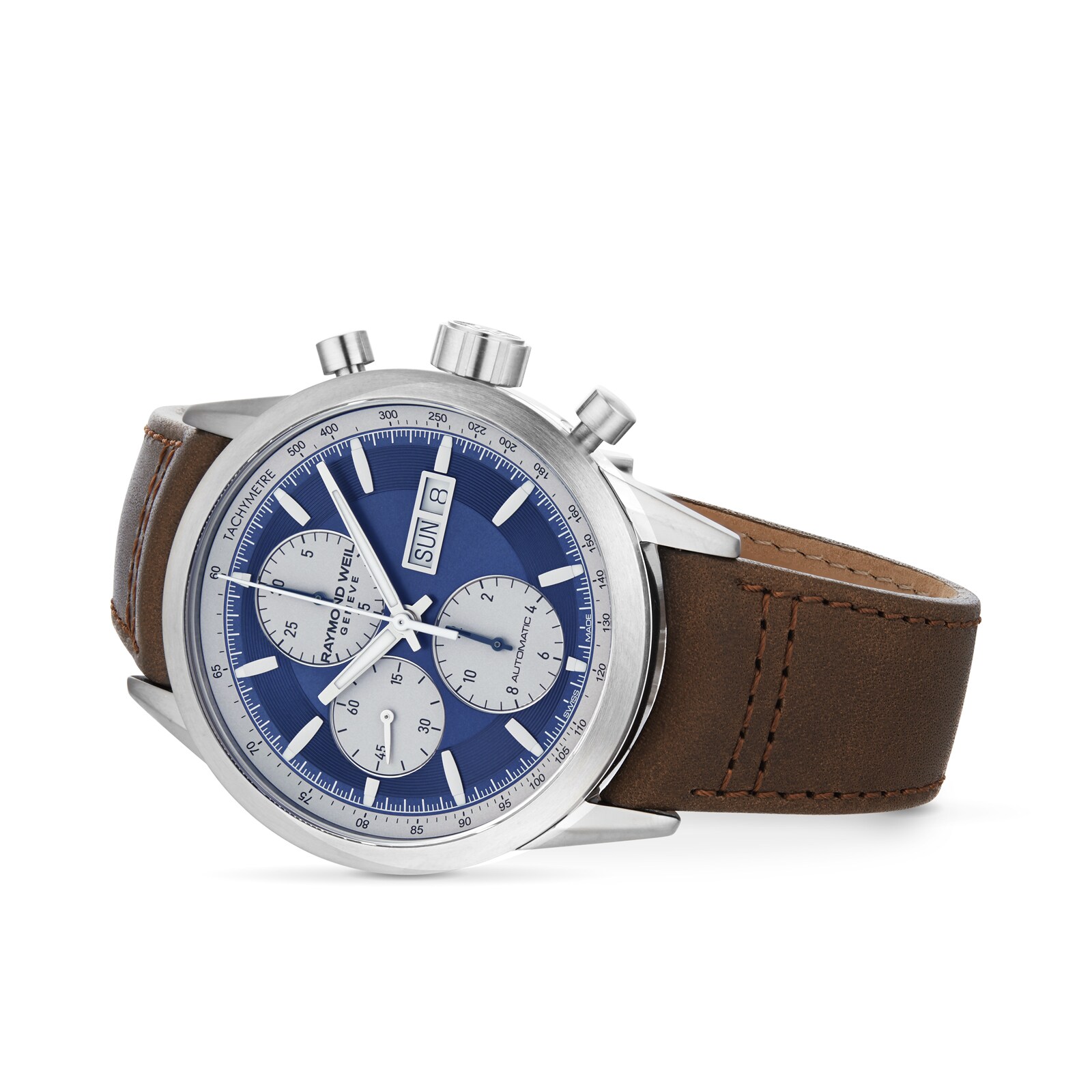 Raymond Weil Freelancer 7732-TIC-50421 | Automatic Blue Dial | 42mm Stainless Steel - Image 3
