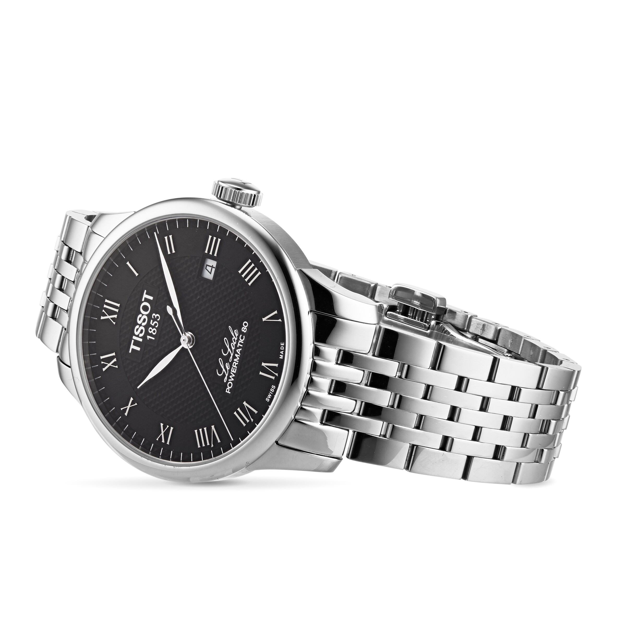 Tissot T-Classic Automatic Watch - Black Dial - Stainless Steel - 39.5mm - Image 3